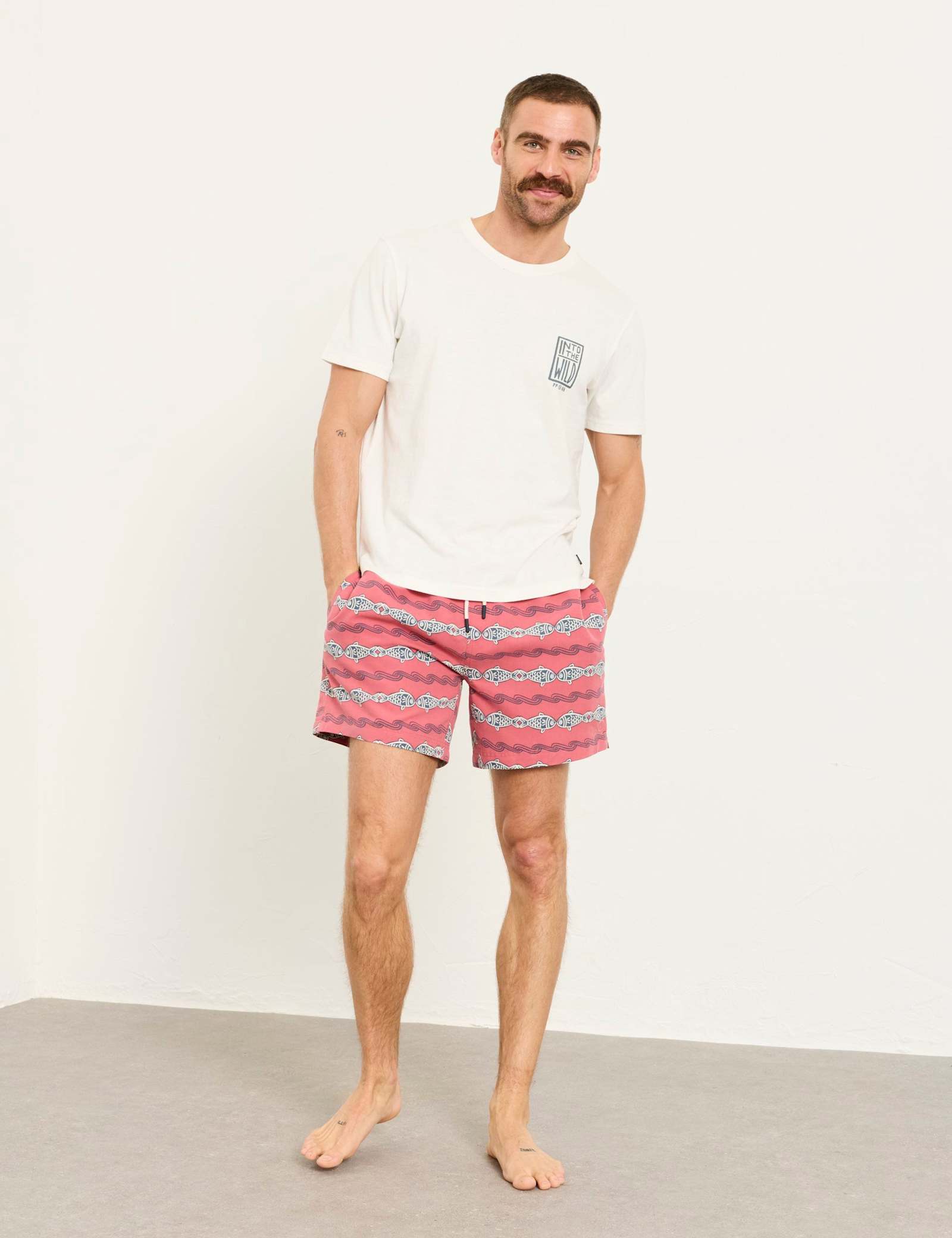 Printed Swim Shorts - image 2