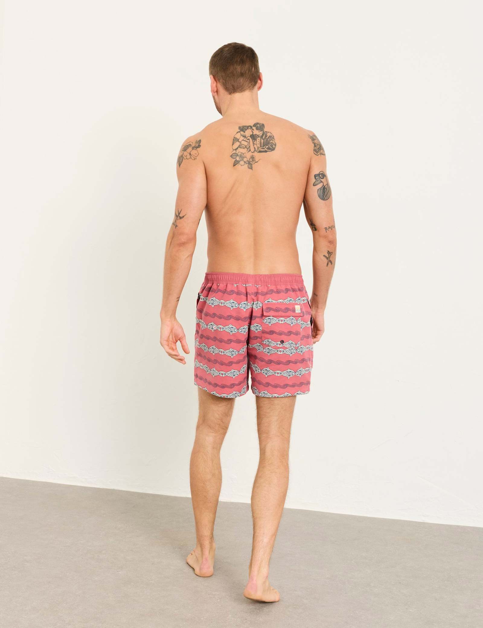 Printed Swim Shorts - image 3