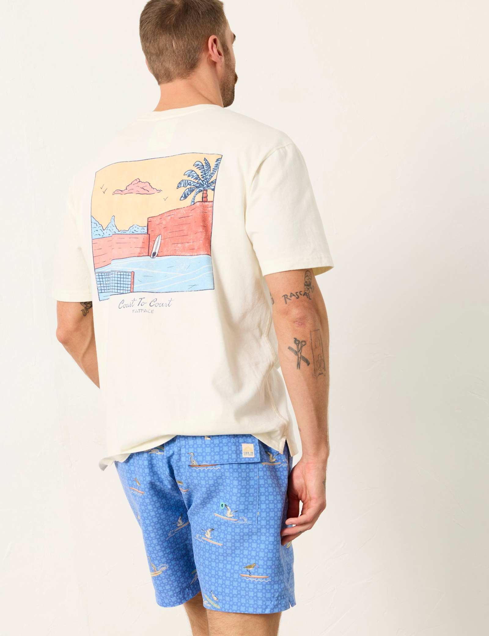 Printed Swim Shorts - image 4