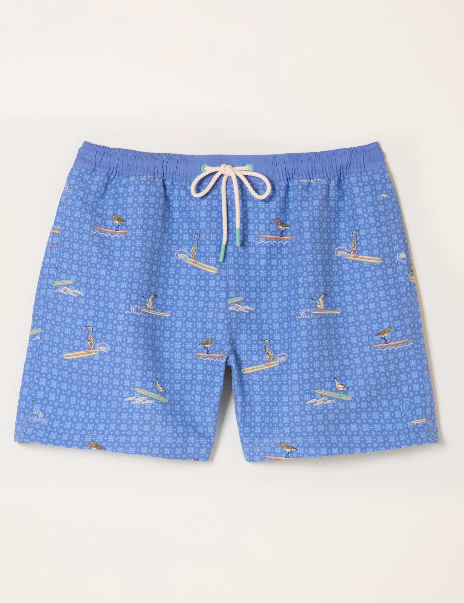 Printed Swim Shorts - image 1