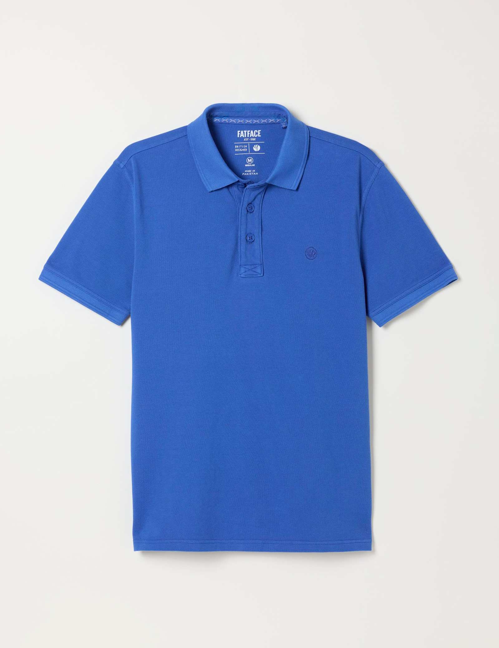 Pure Cotton Pique Polo Shirt - image 1