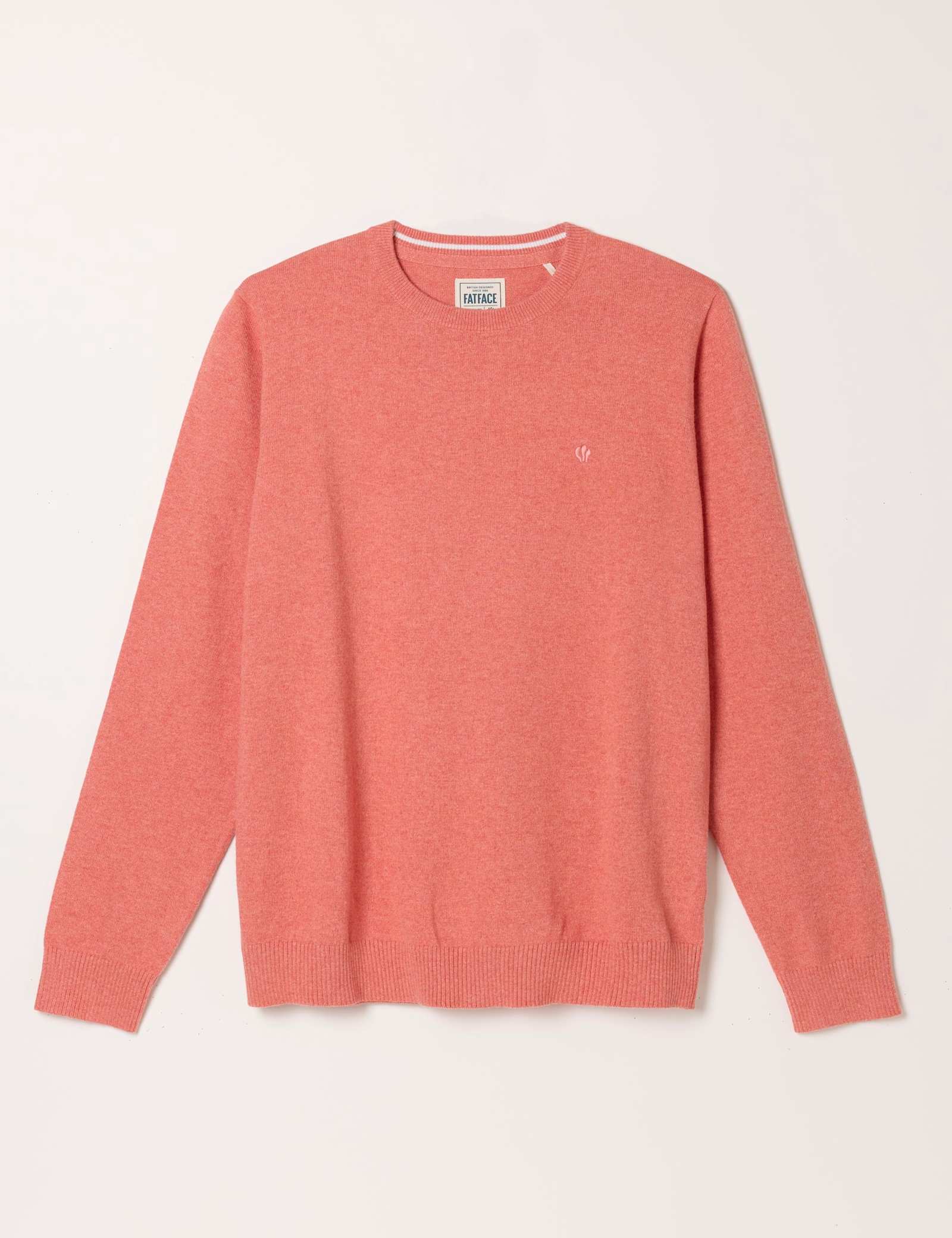 Cotton Rich Crew Neck Jumper - image 1