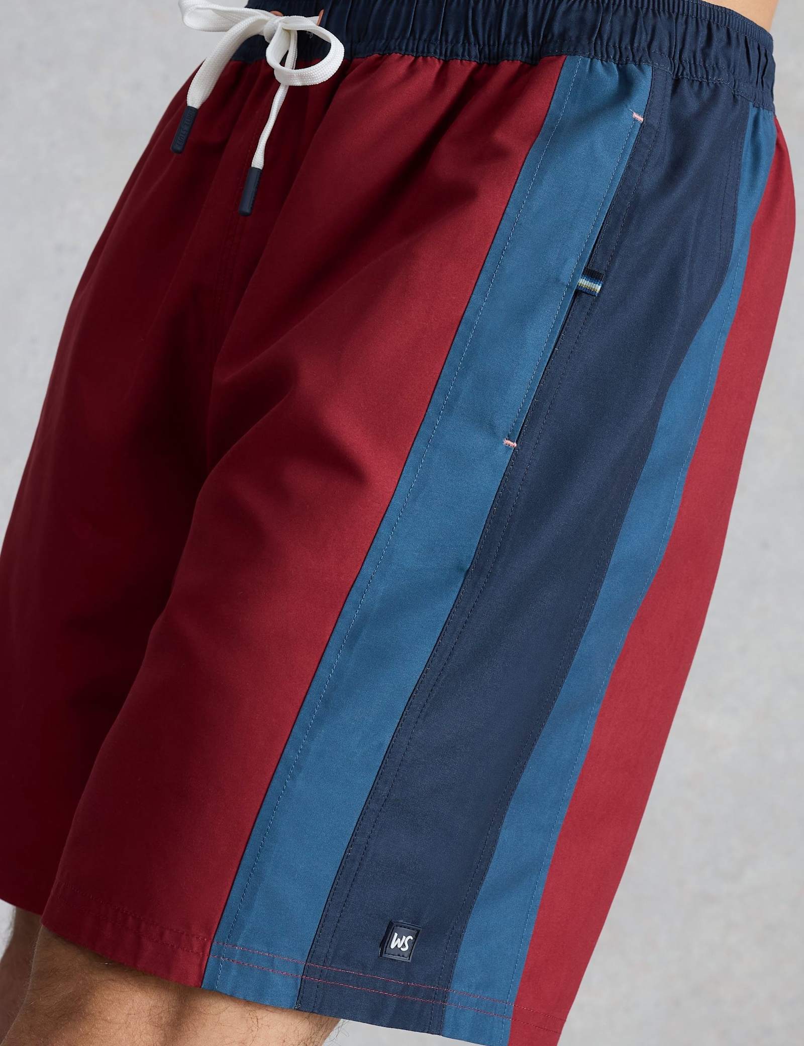 Colour Block Swim Shorts - image 3