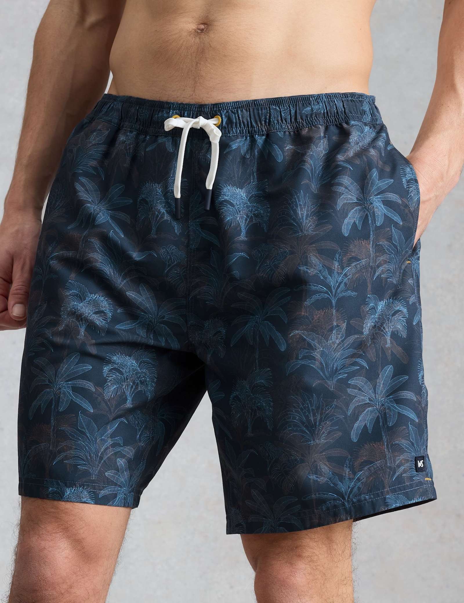 Palm Print Swim Shorts - image 5