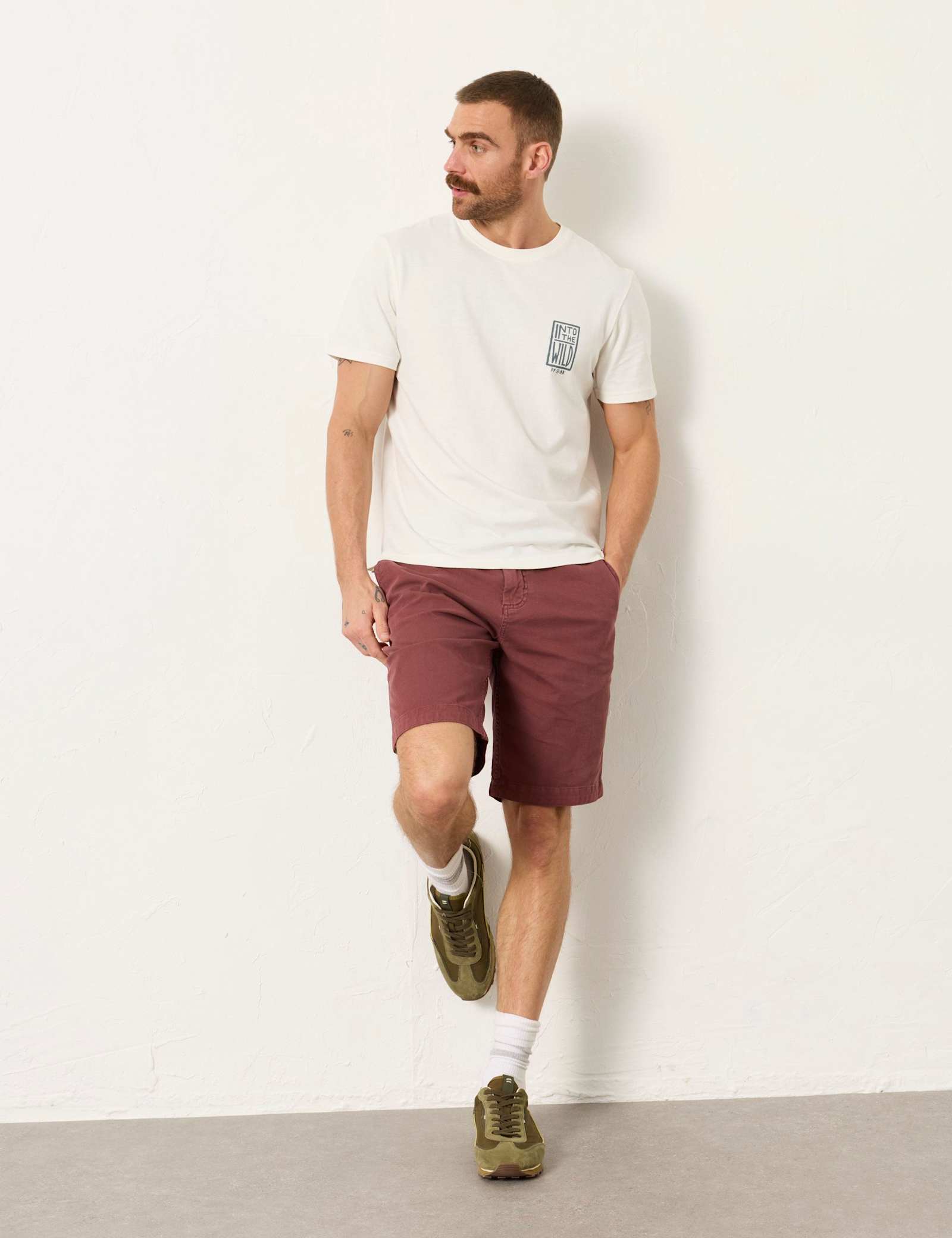 Regular Fit Chino Shorts - image 5