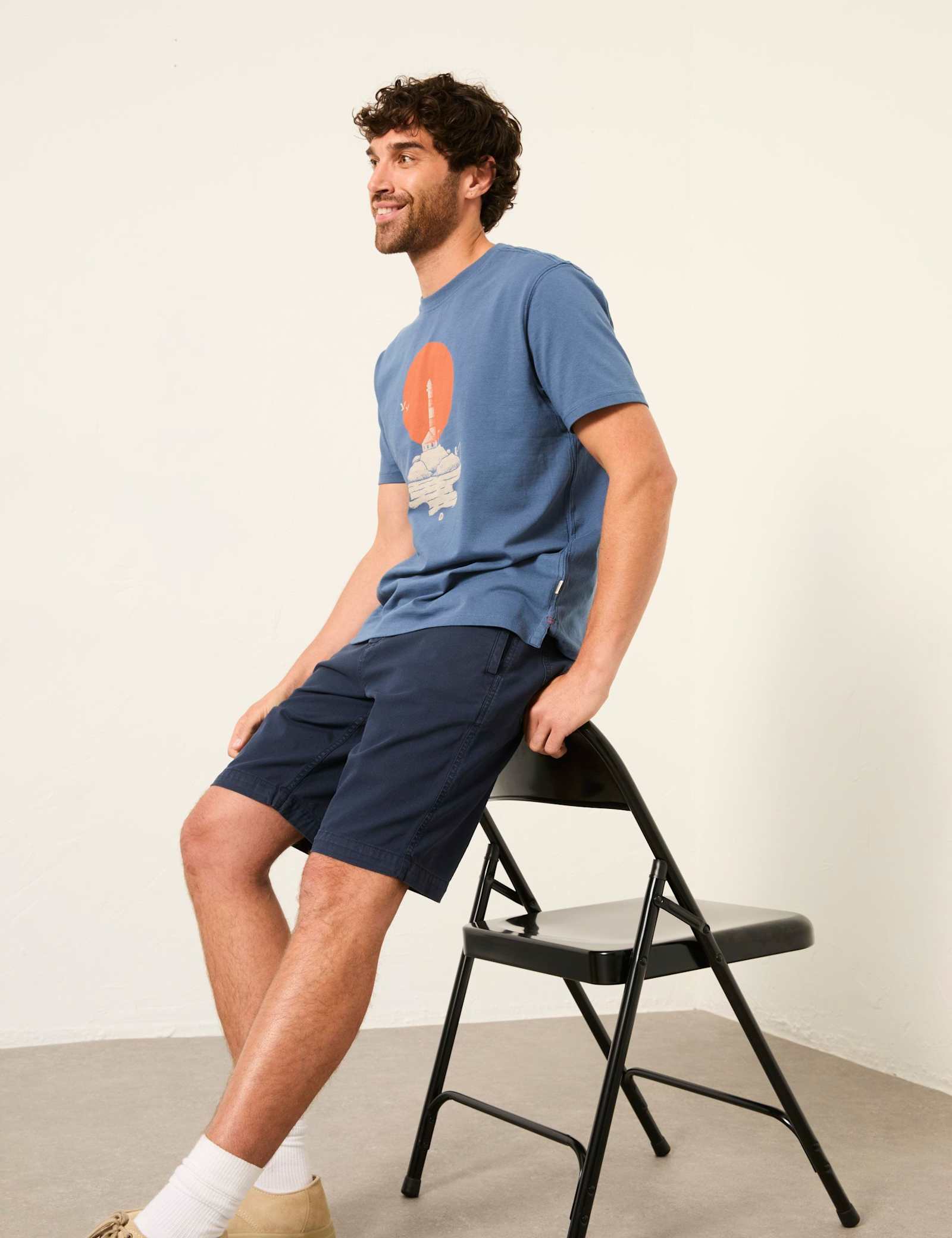 Regular Fit Chino Shorts - image 4