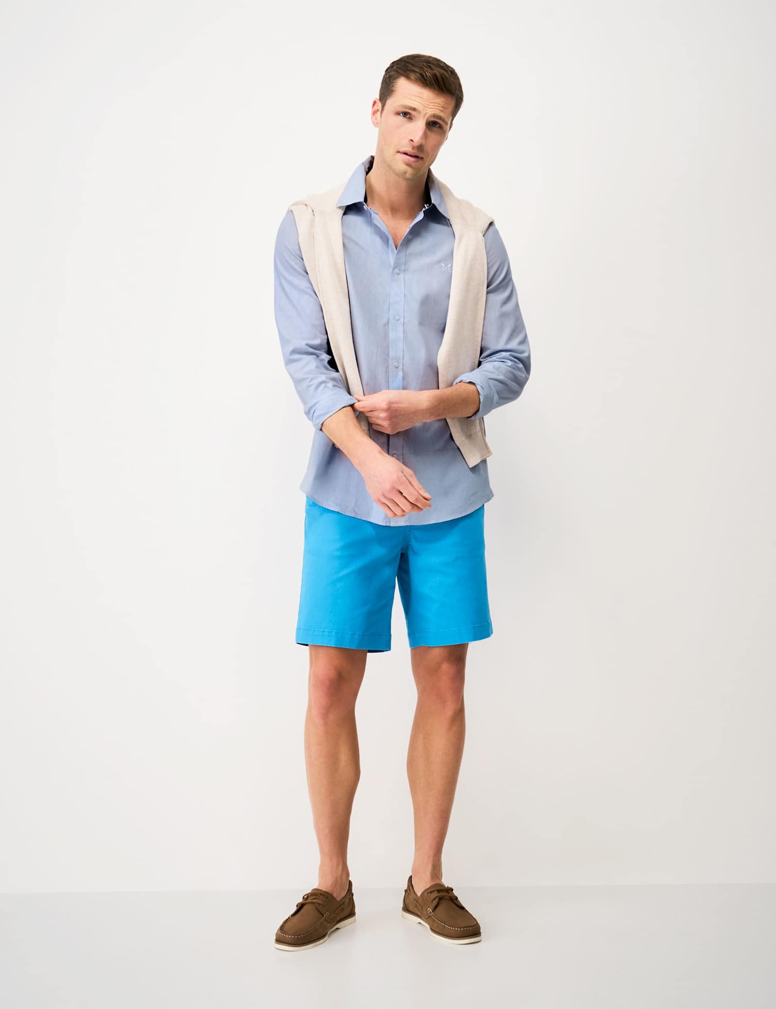 Regular Fit Pure Cotton Striped Oxford Shirt - image 2