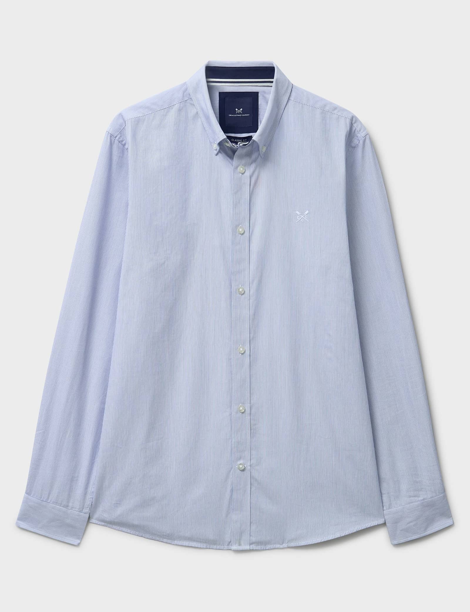 Regular Fit Pure Cotton Striped Oxford Shirt - image 1