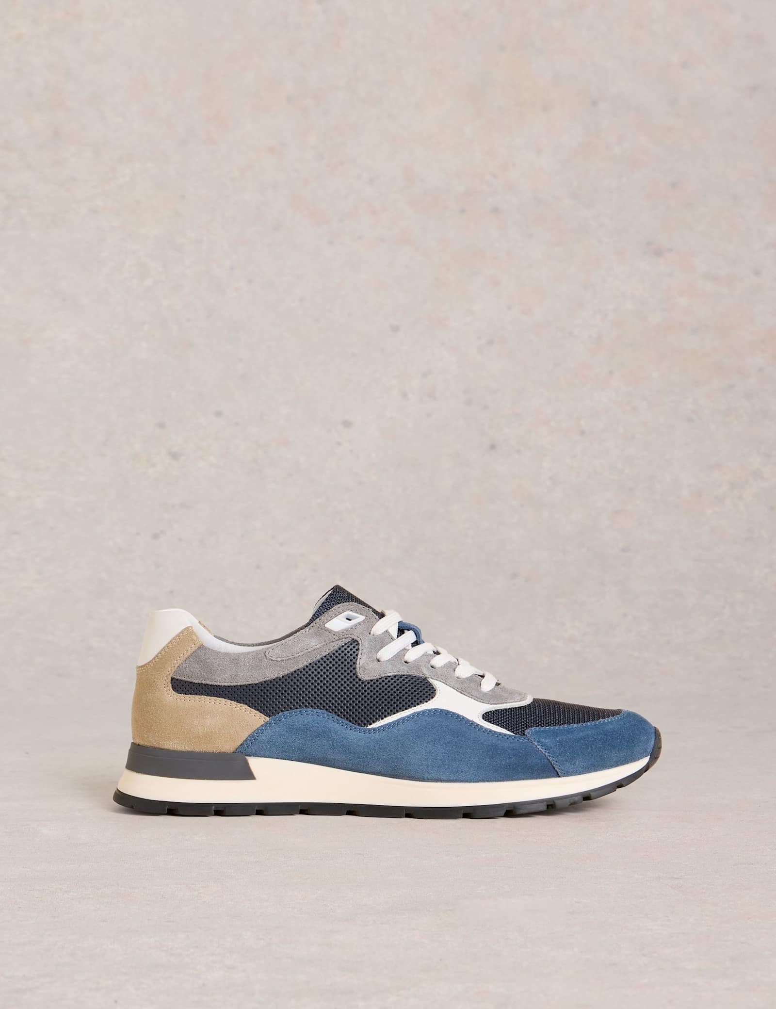 Suede Lace Up Trainers - image 1