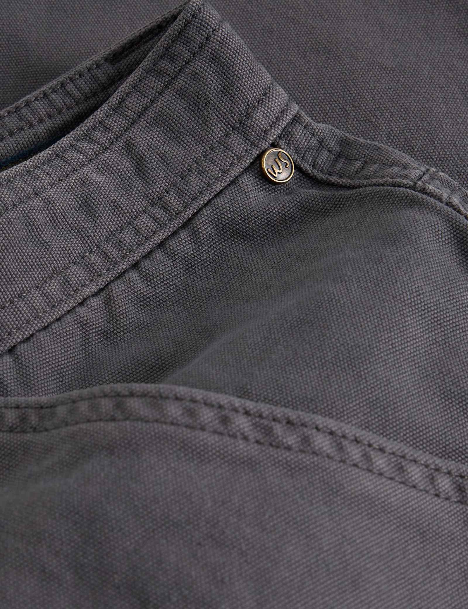 Loose Fit Pure Cotton Utility Trousers - image 5