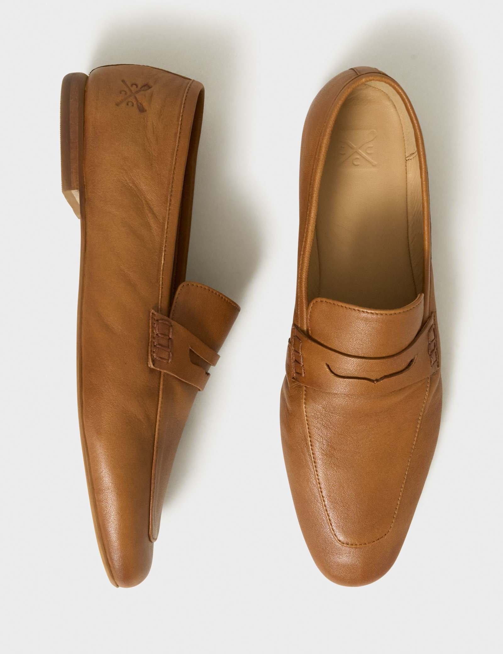 Leather Slip On Loafers - image 3