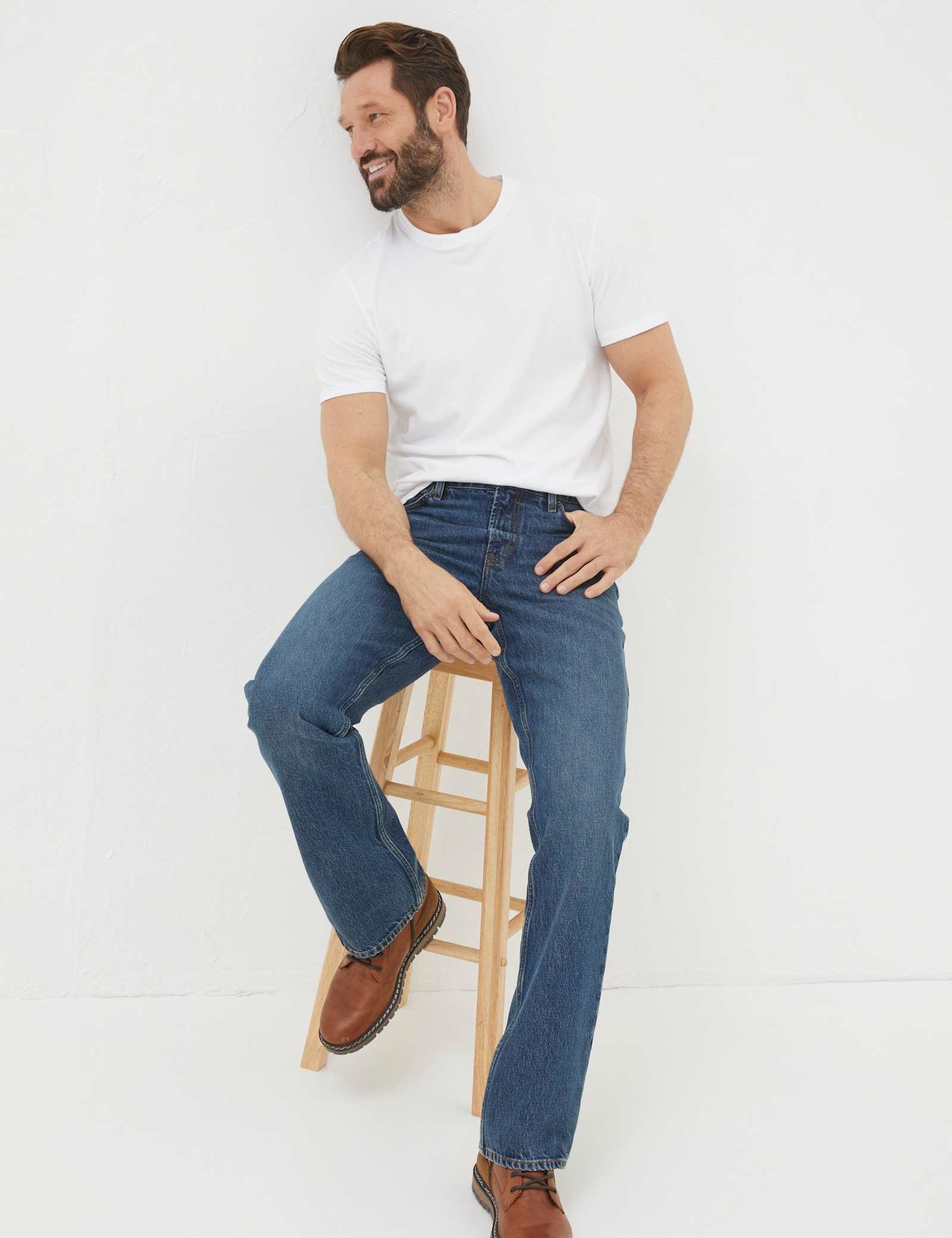 Regular Fit 5 Pocket Bootcut Jeans - image 2
