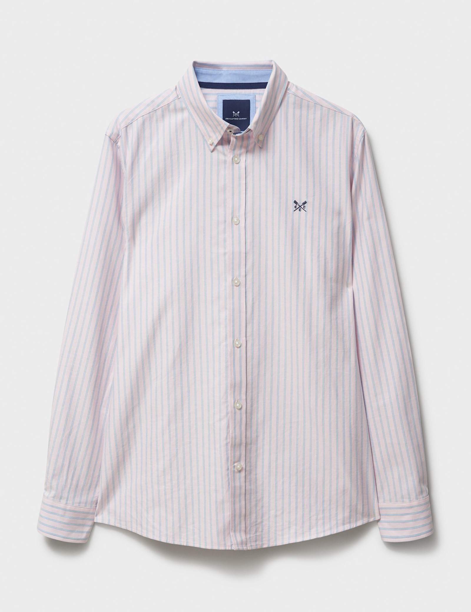 Regular Fit Pure Cotton Striped Oxford Shirt - image 1