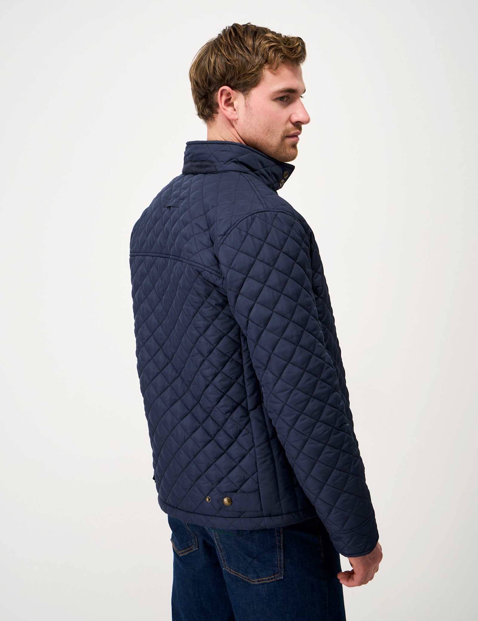 Pure Cotton Quilted Harrington Jacket - image 4