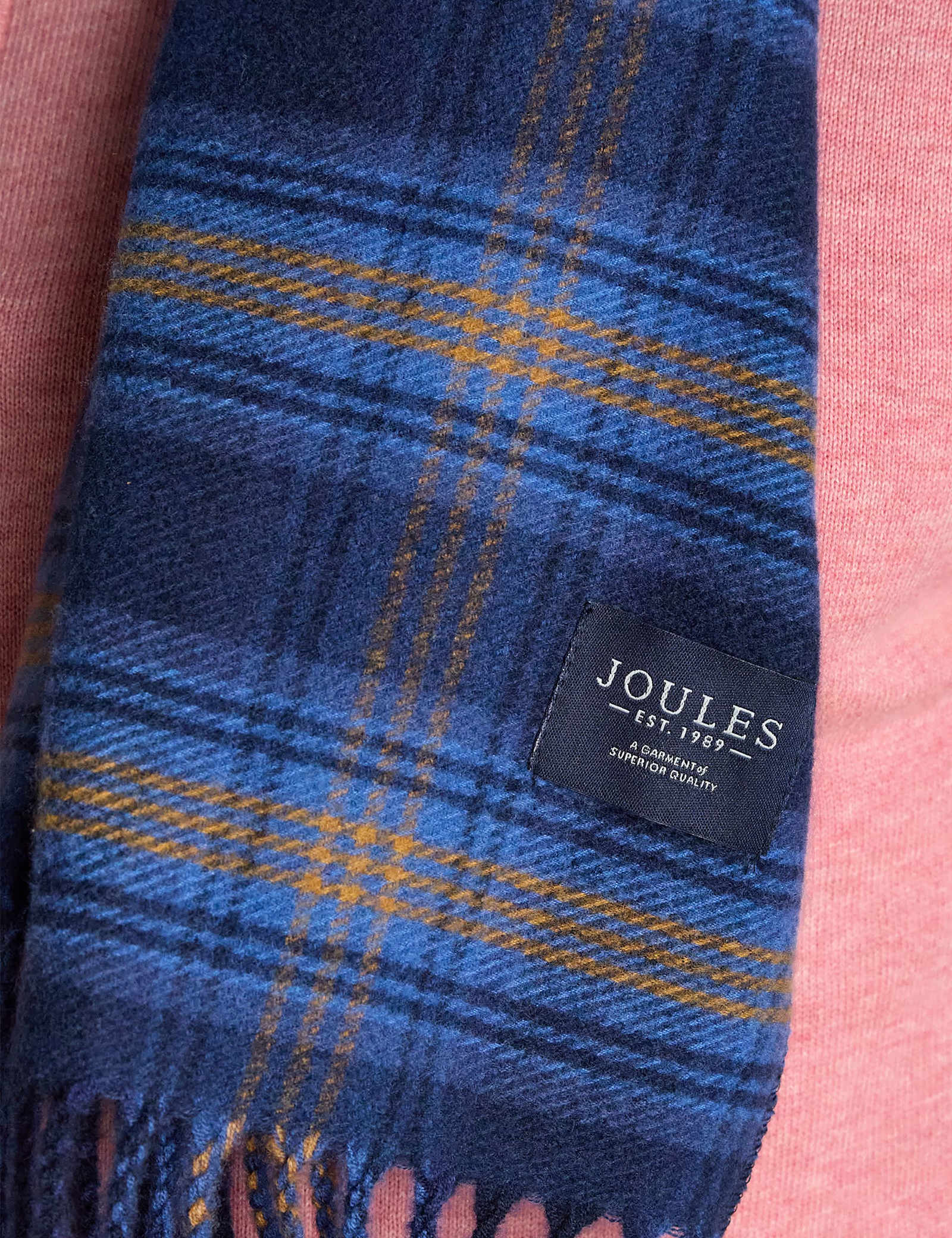 Checked Scarf - image 3