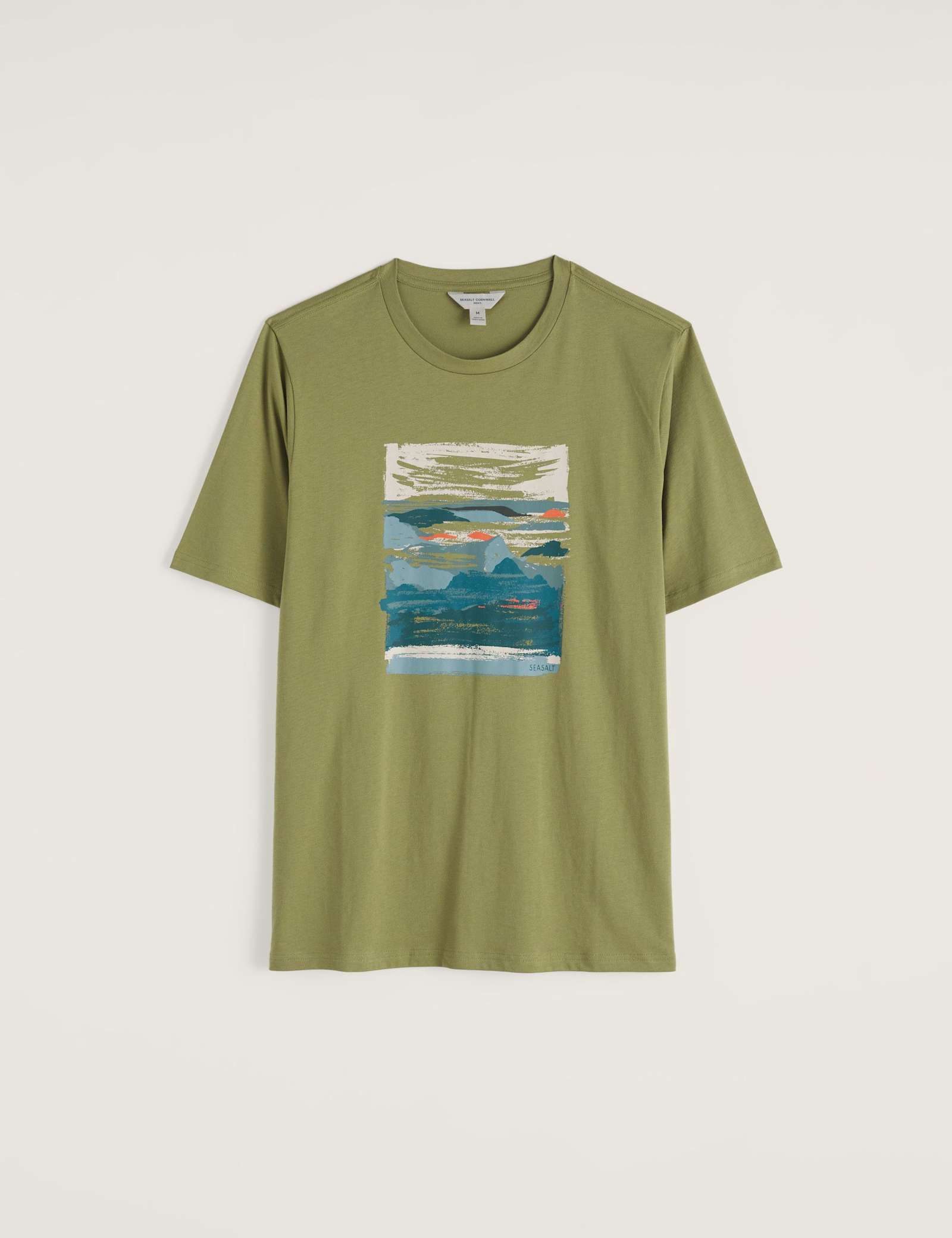 Pure Cotton Coastal Graphic T-Shirt - image 1