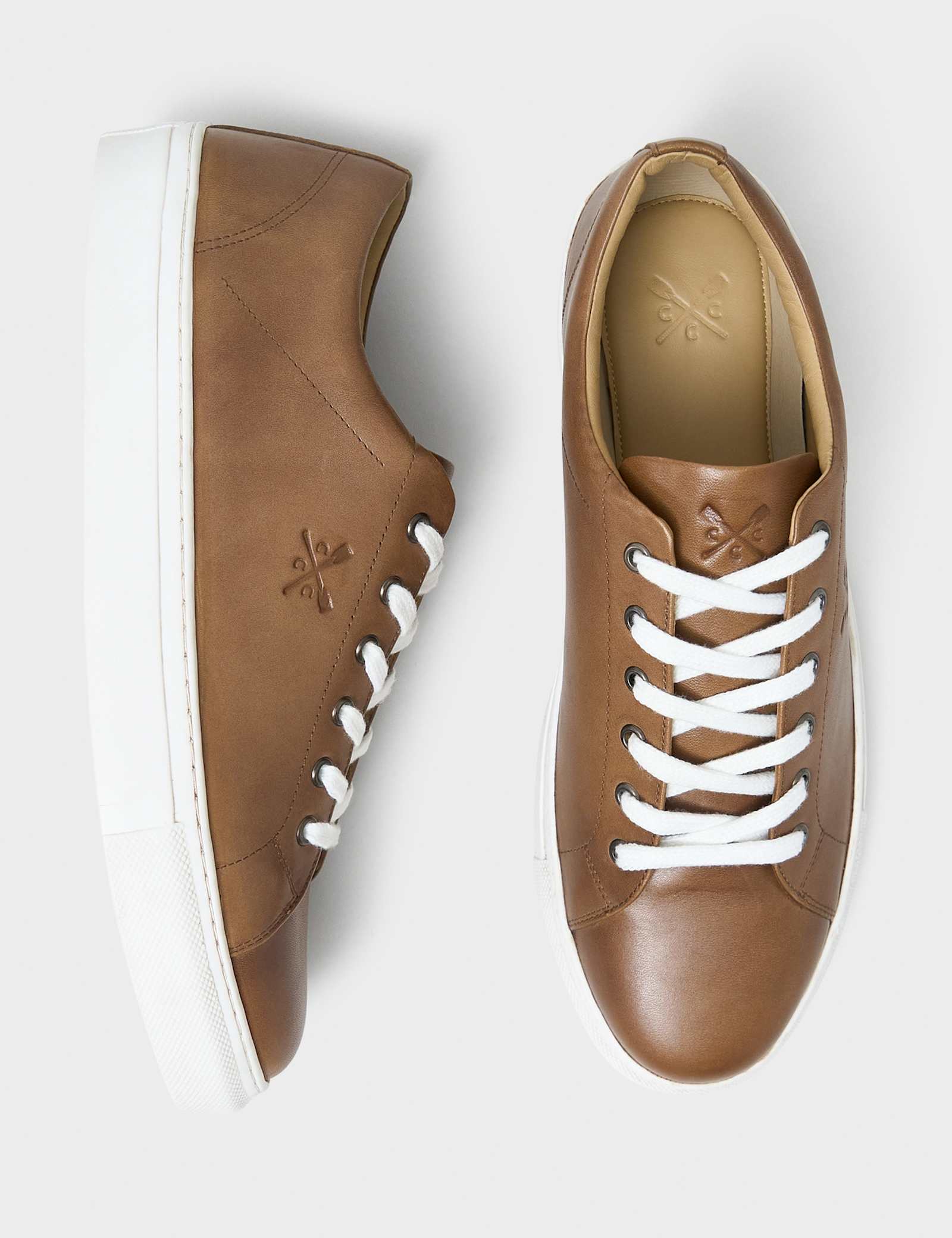 Leather Cupsole Trainers - image 3