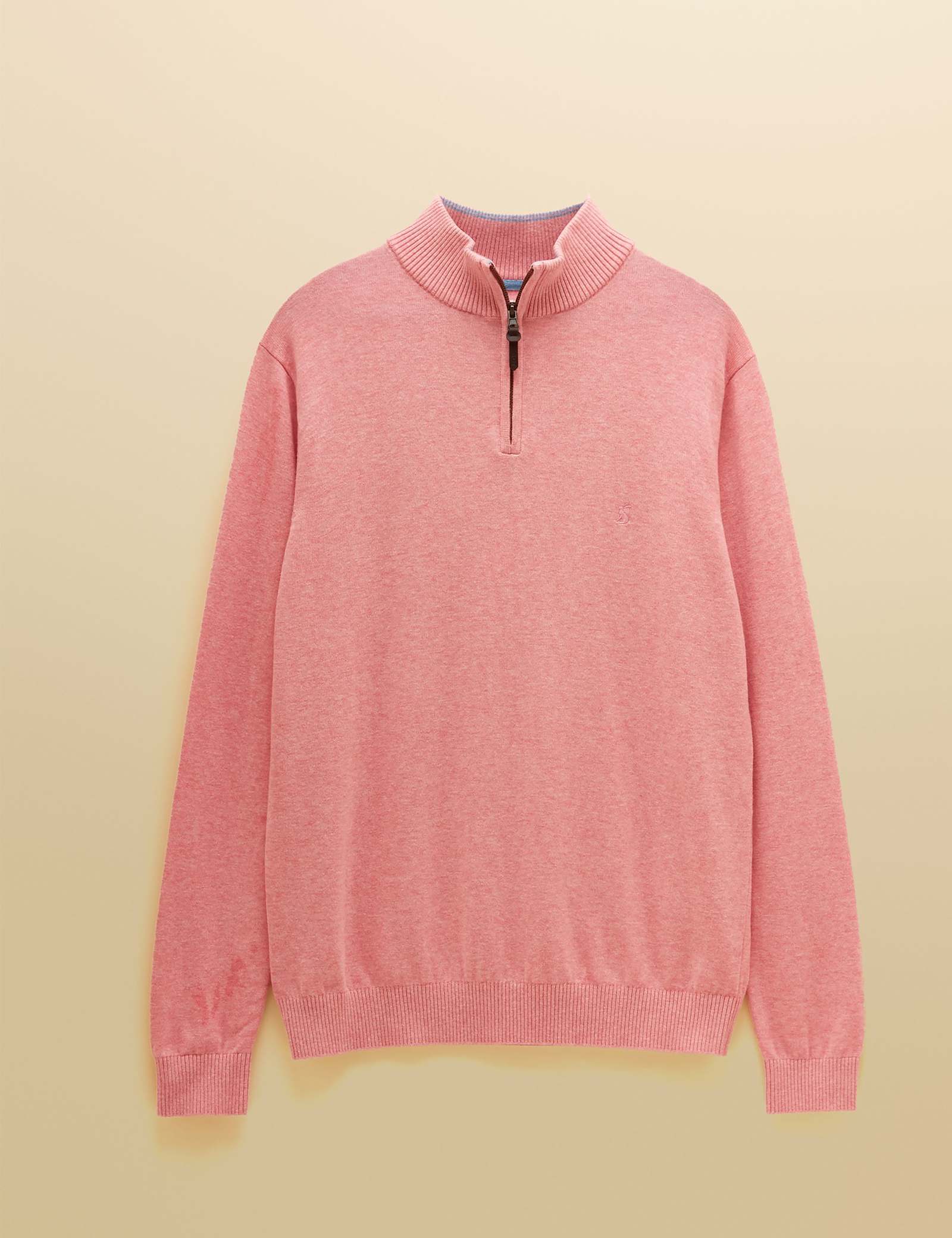 Pure Cotton Half Zip Jumper - image 1