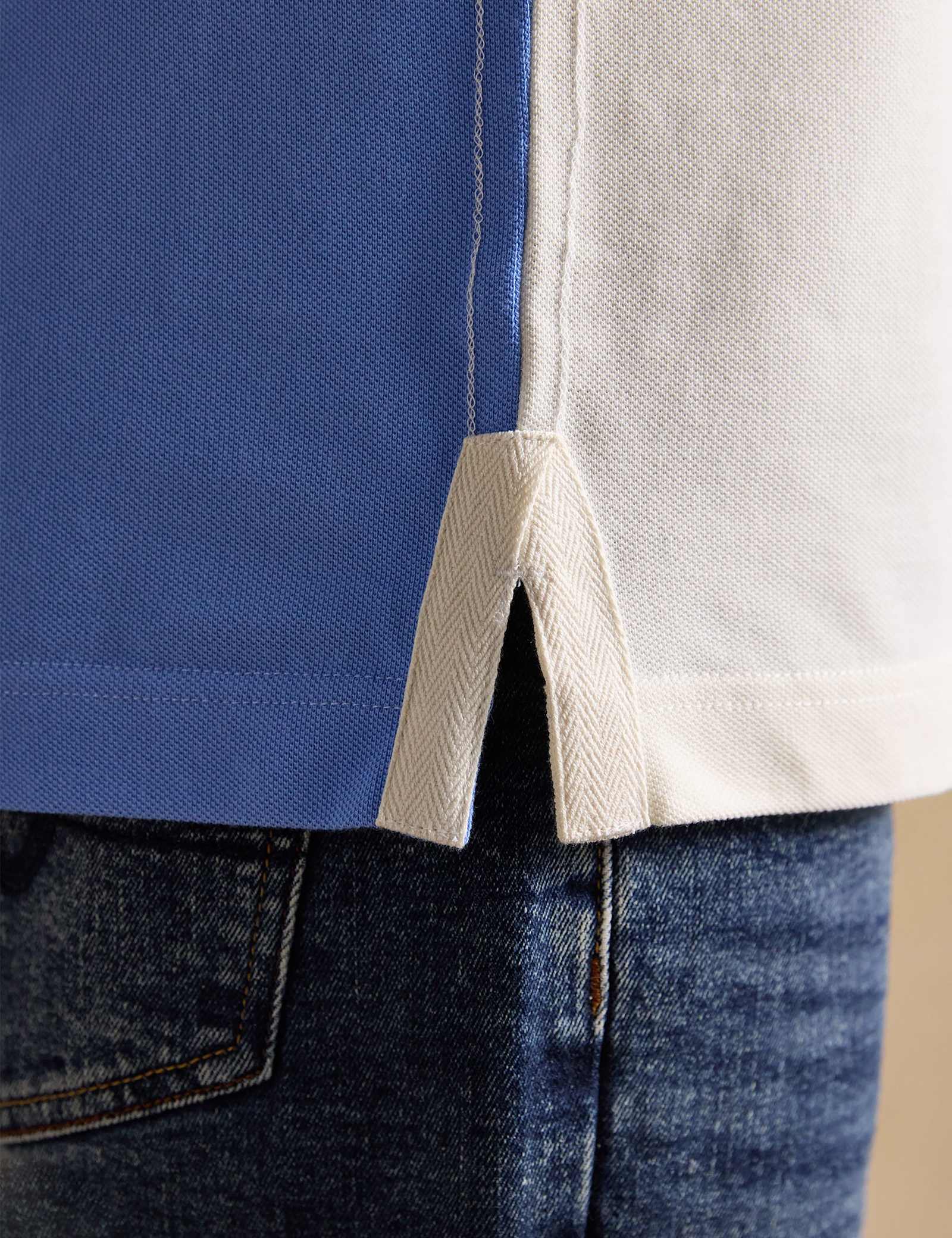 Pure Cotton Pique Embellished Polo Shirt - image 4