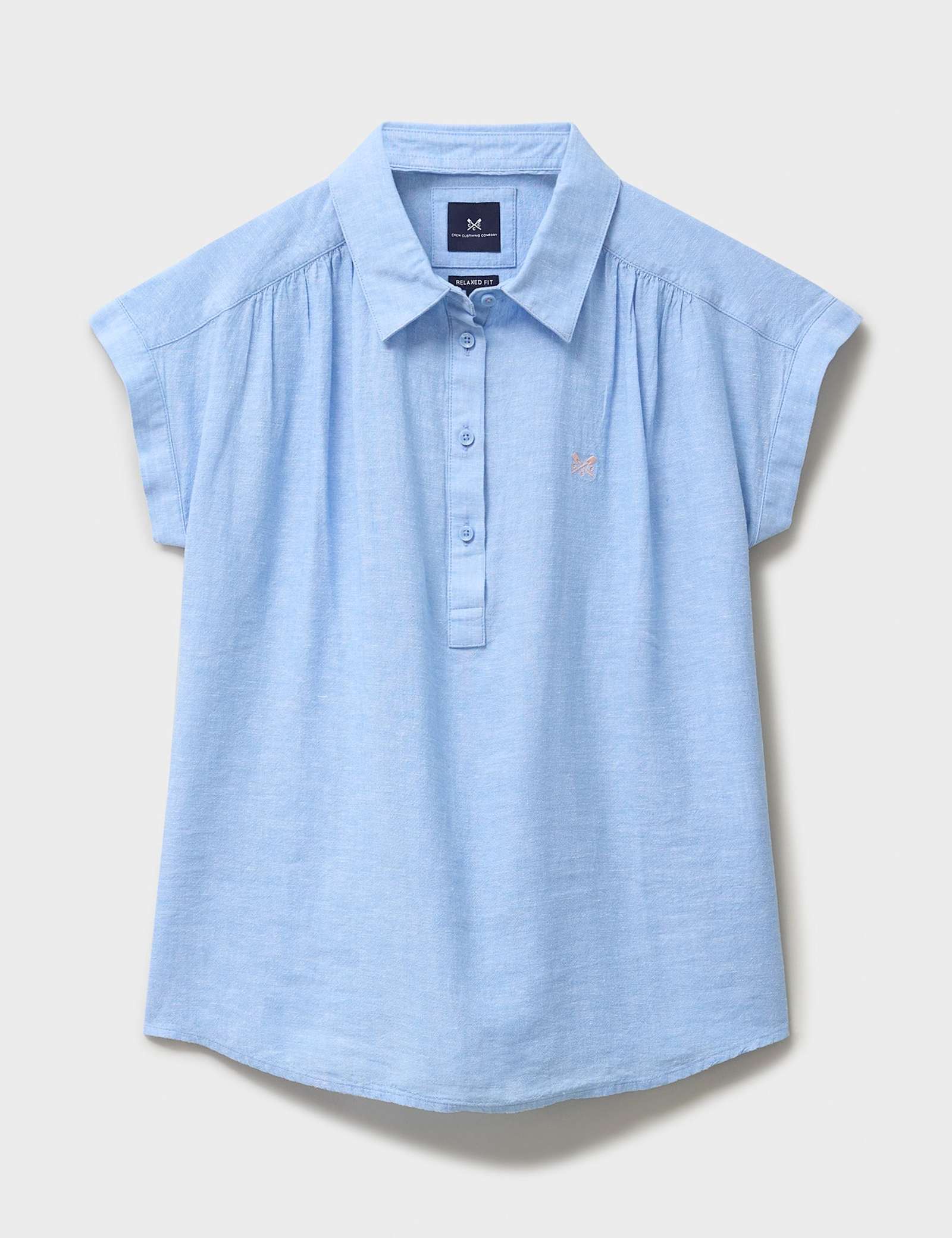 Linen Rich Collared Shirt - image 1