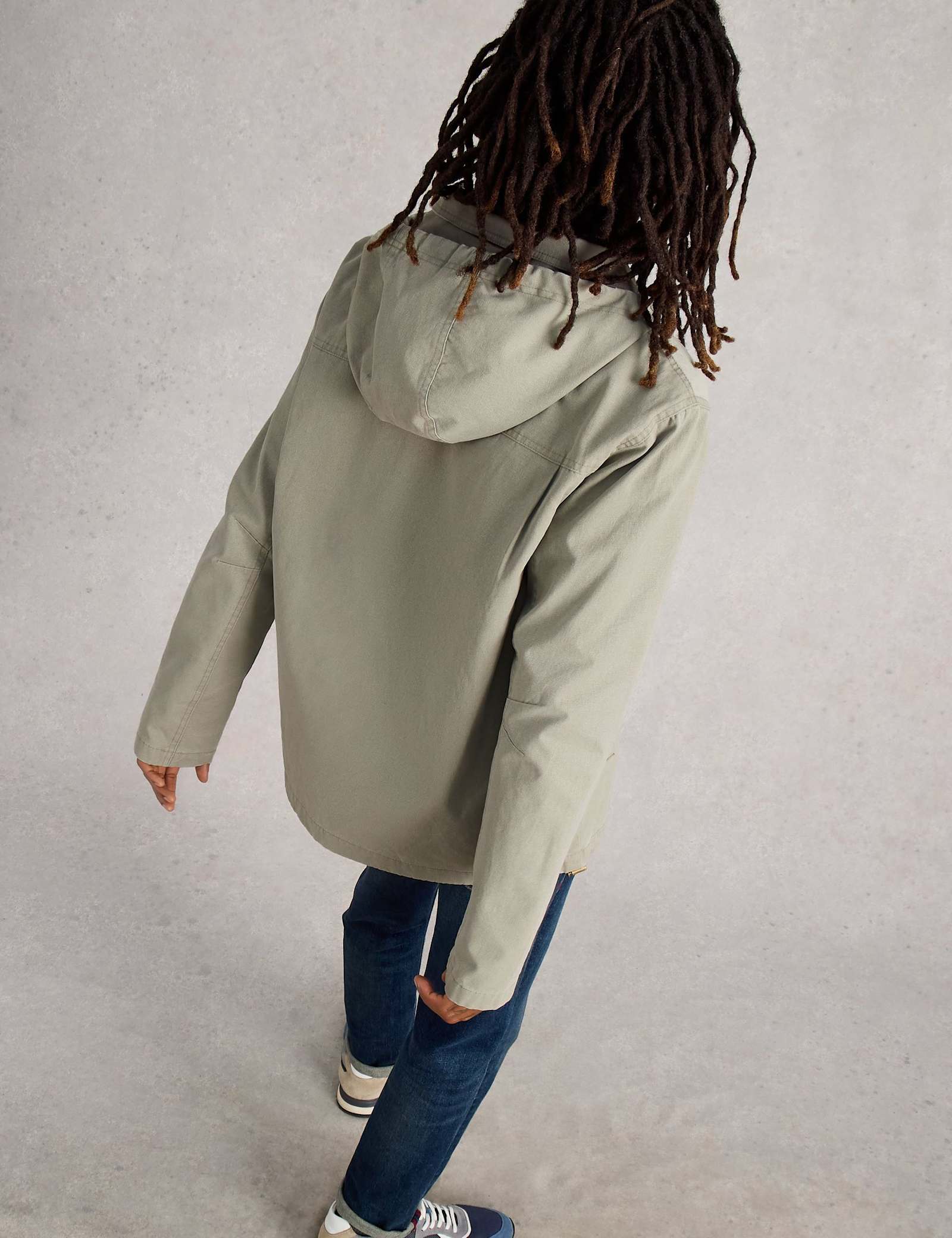 Utility Hooded Popover Jacket - image 5