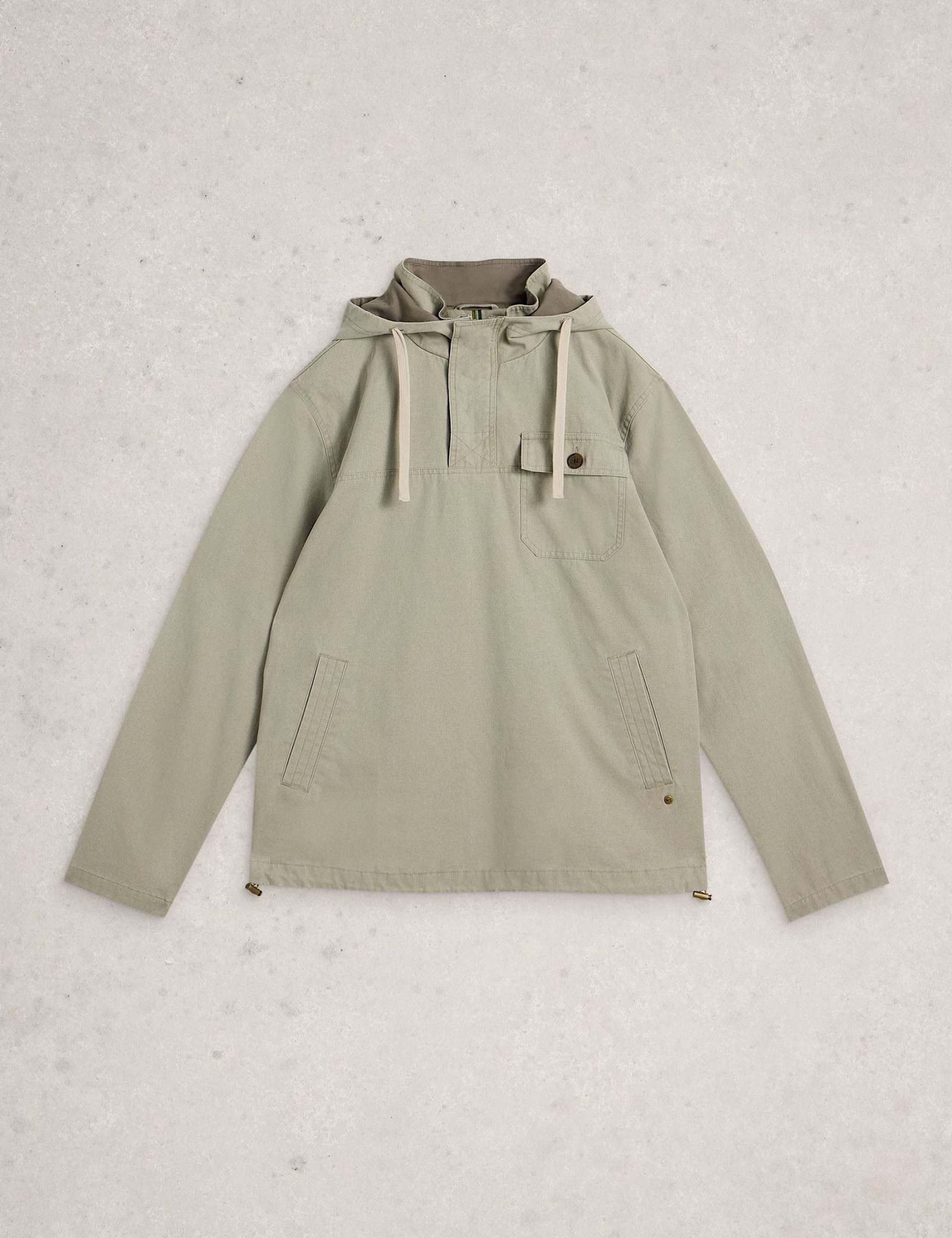 Utility Hooded Popover Jacket - image 1