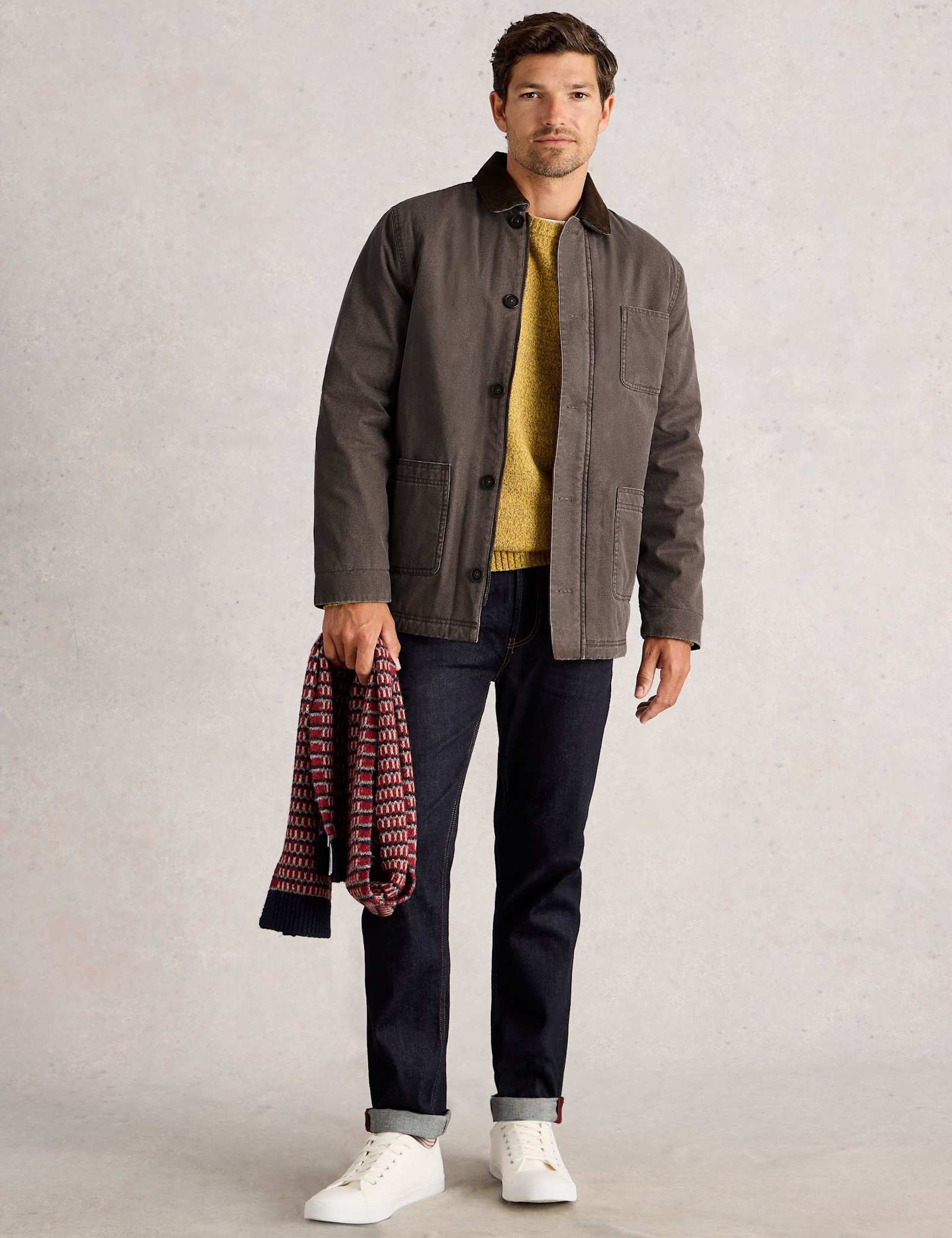 Pure Cotton Borg Lined Utility Jacket - image 2