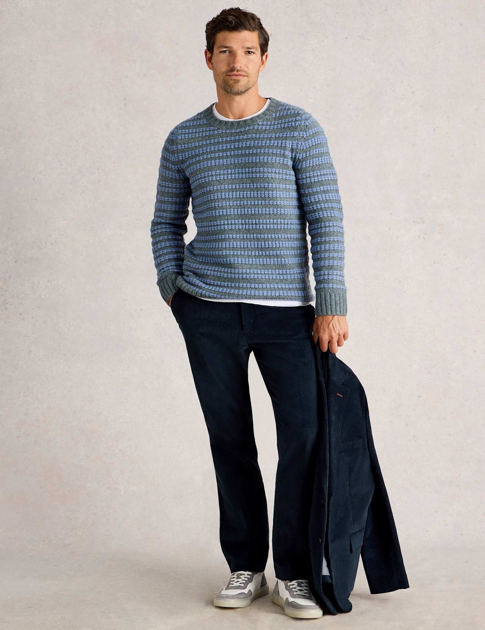 Regular Fit Corduroy Trousers - image 3