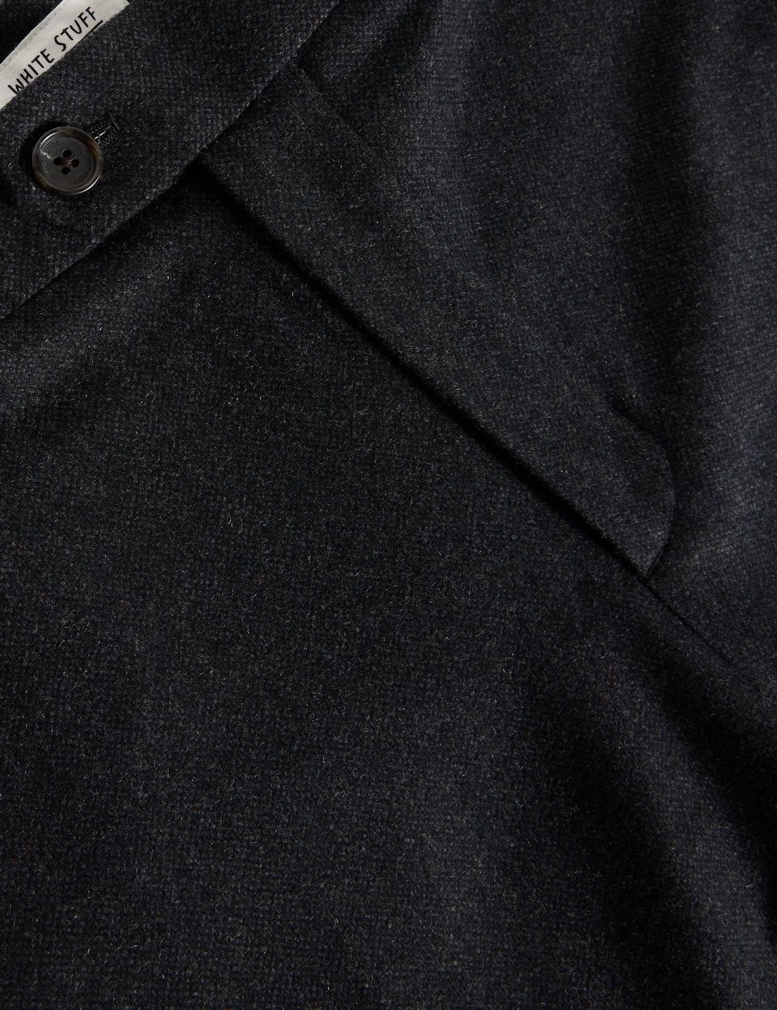 Regular Fit Wool Blend Trousers - image 4