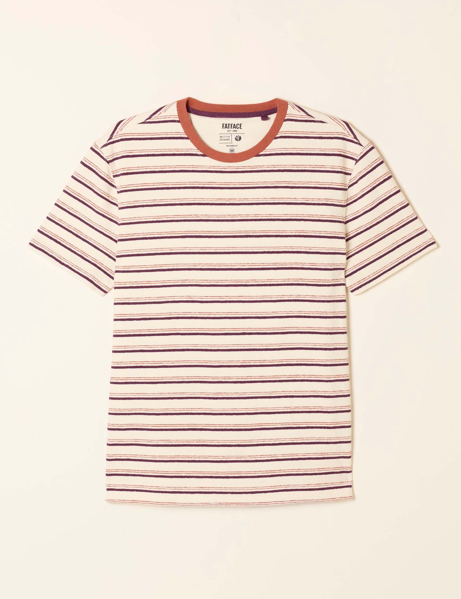 Pure Cotton Striped T-Shirt - image 1