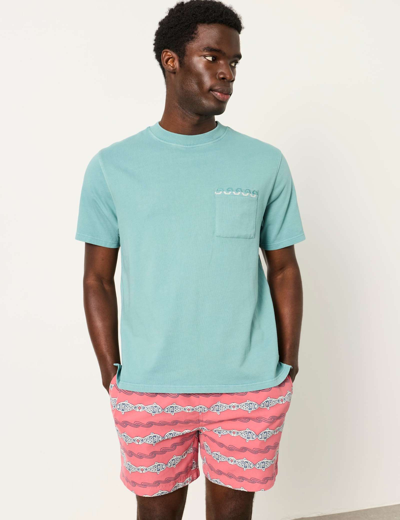 Pure Cotton Crew Neck T-Shirt - image 4
