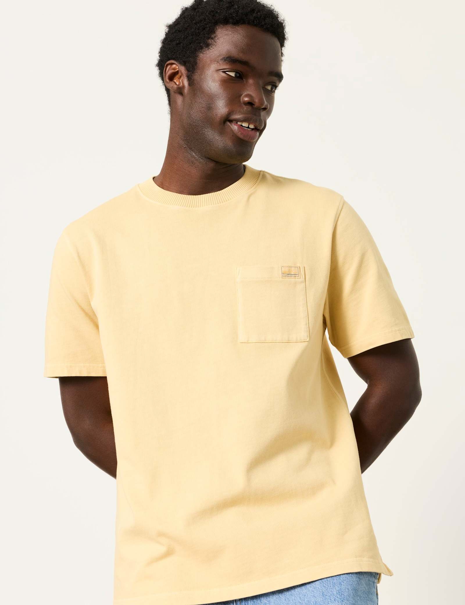 Pure Cotton Crew Neck T-Shirt - image 3