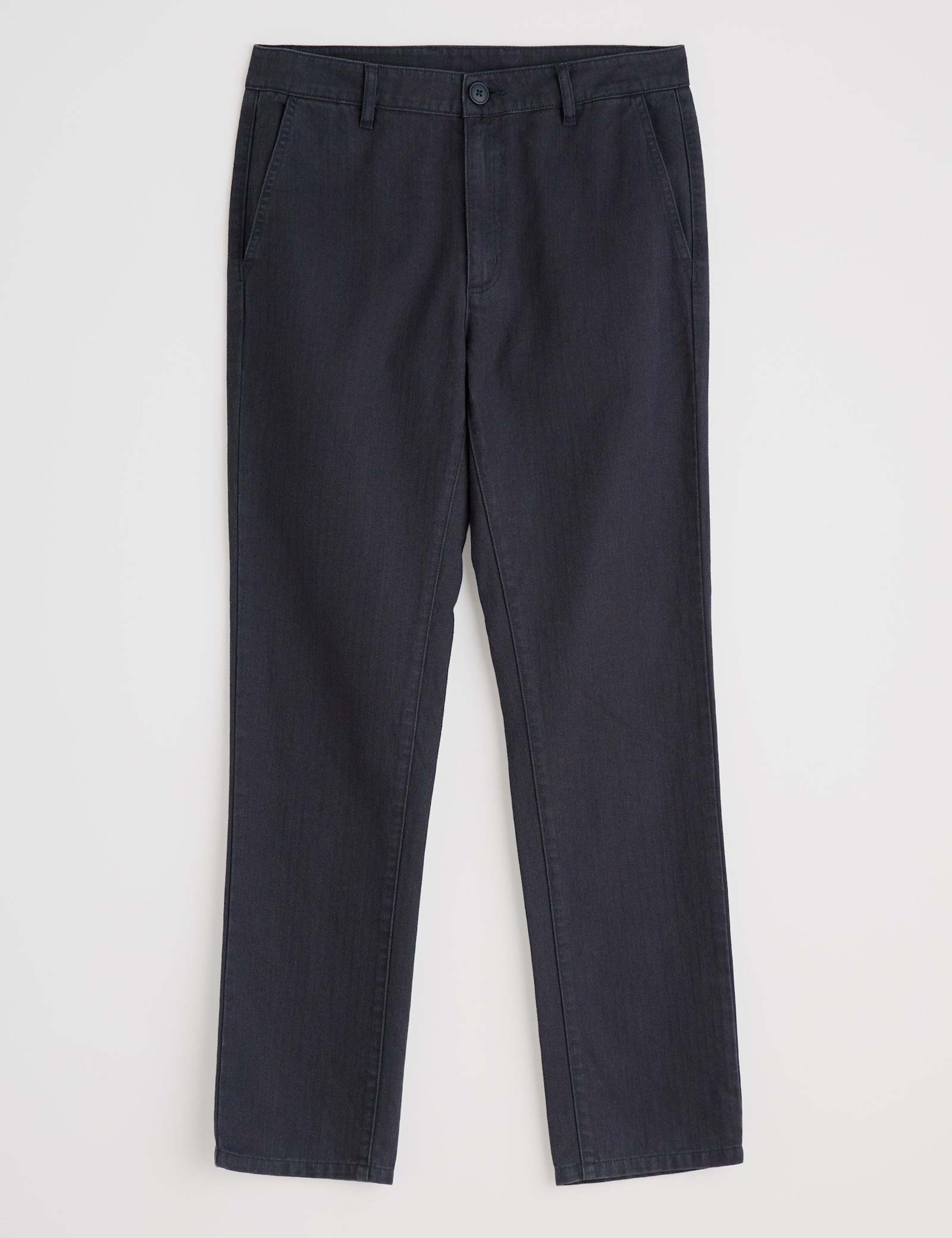 Slim Fit Cotton Linen Blend Trousers - image 1