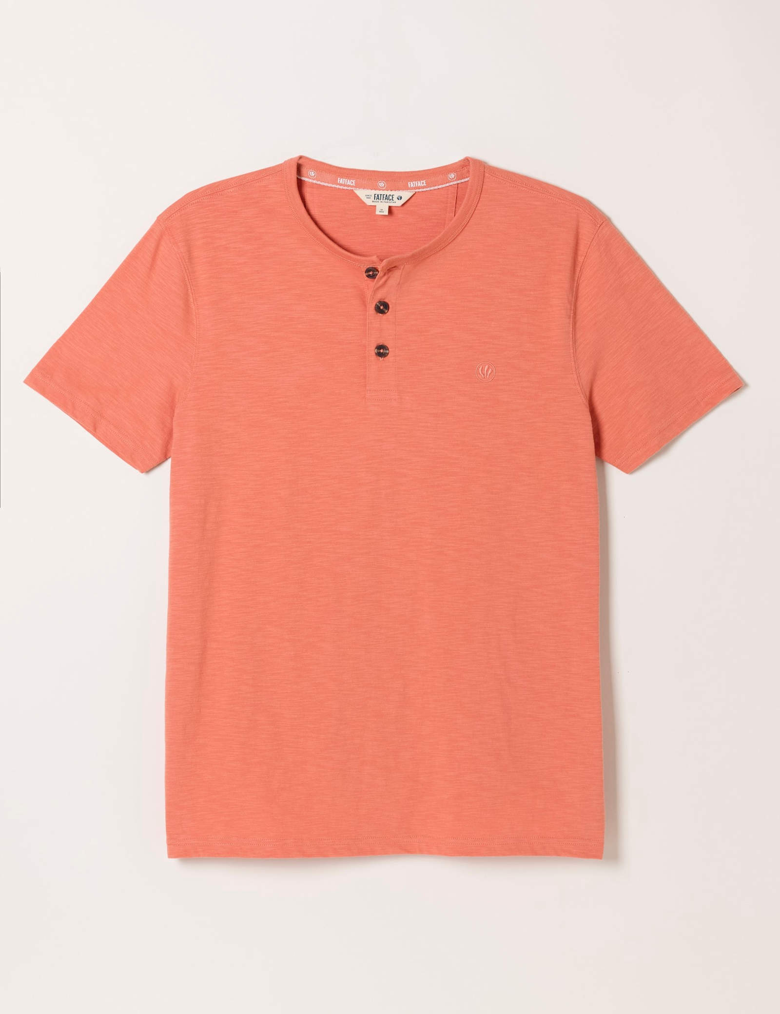Pure Cotton Henley T-Shirt - image 3
