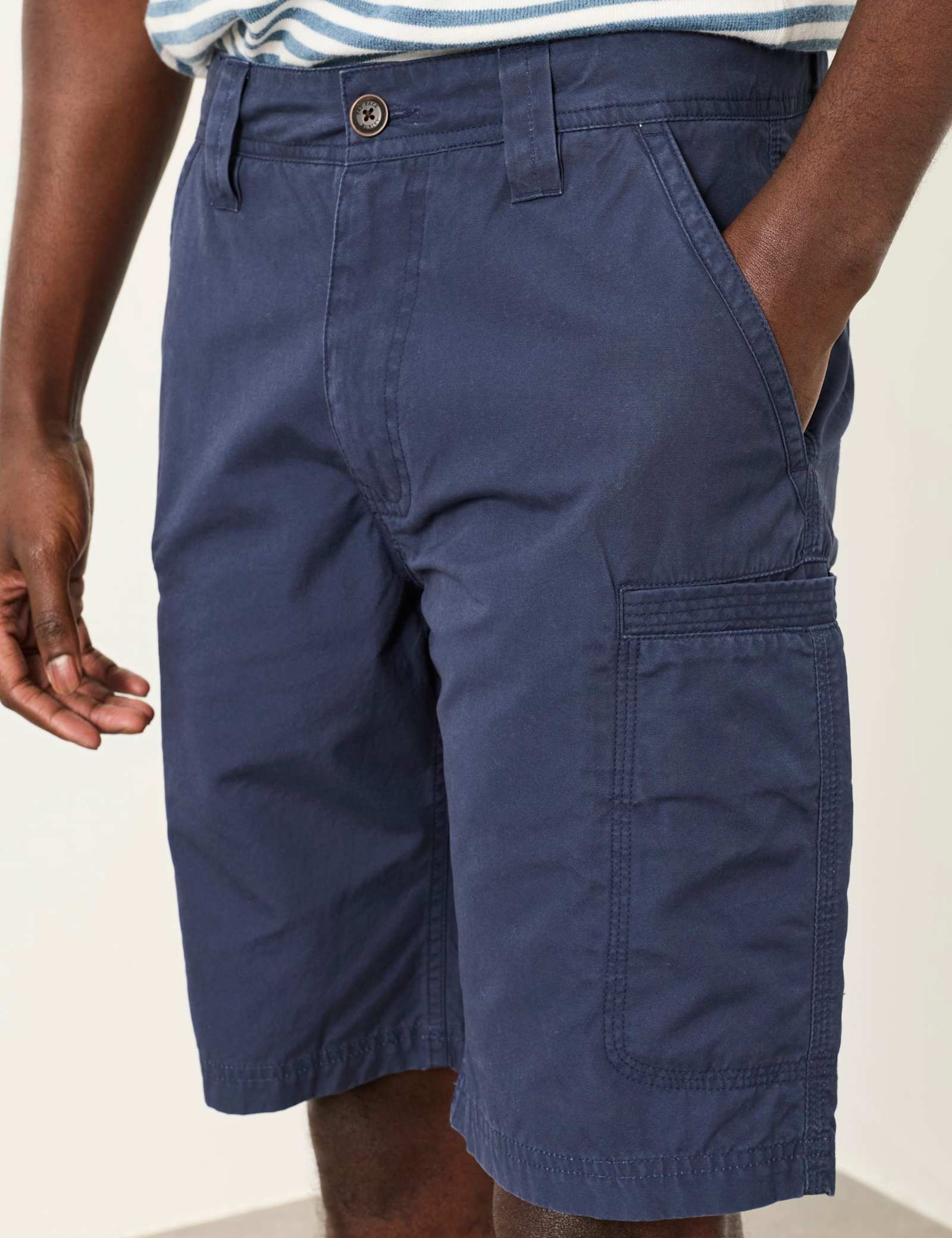 Pure Cotton Lightweight Cargo Shorts - image 5