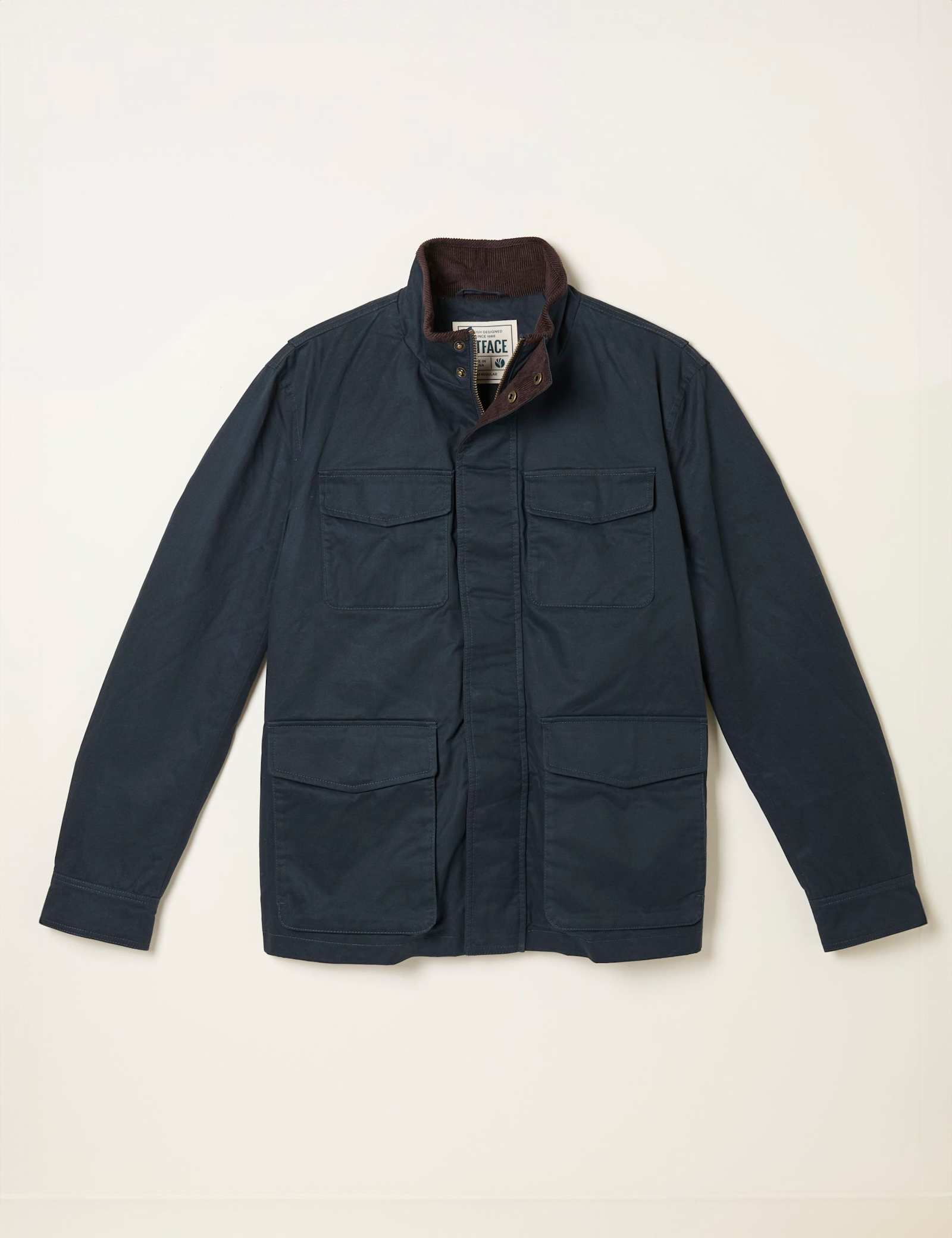 Pure Cotton Funnel Neck Utility Jacket - image 1