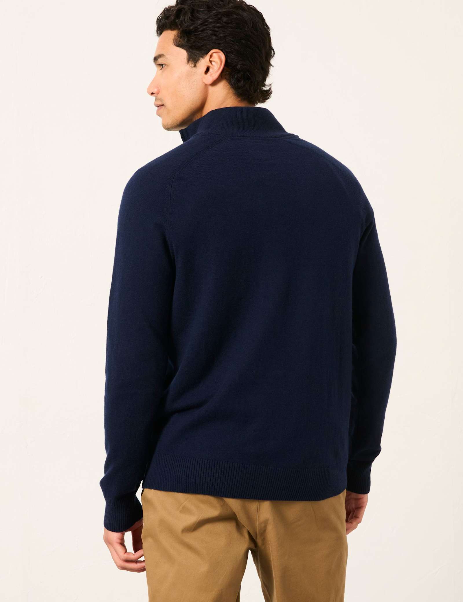 Knitted Half Zip Jumper - image 5