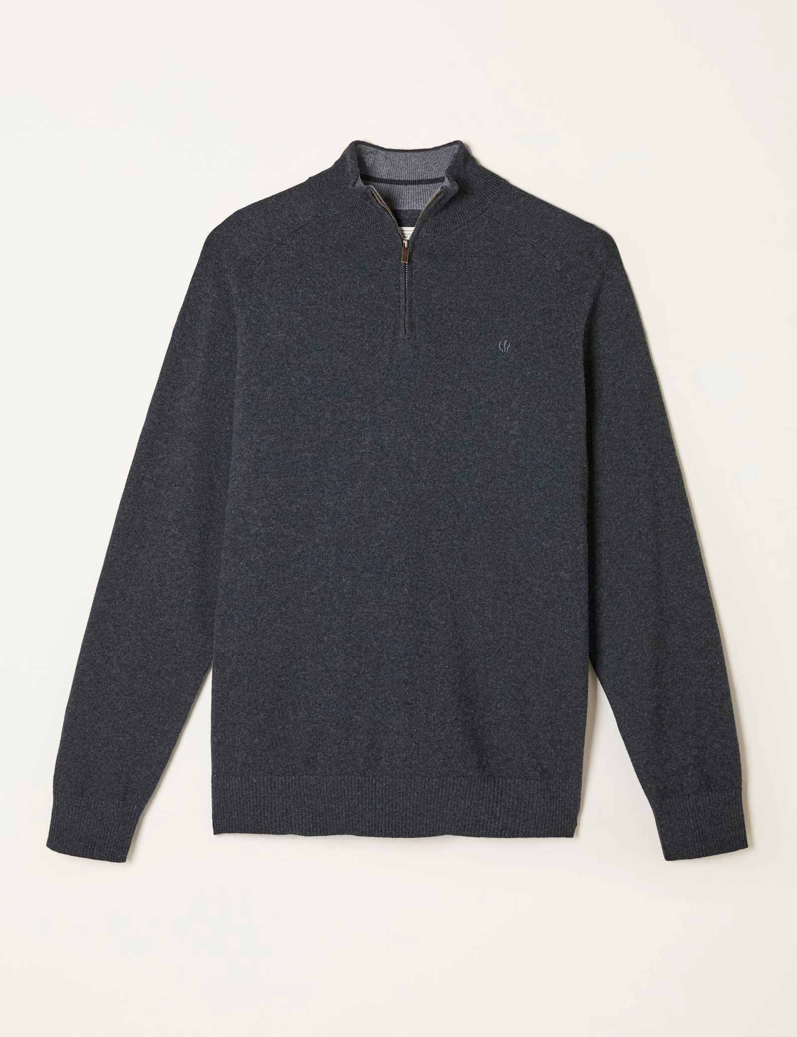 Knitted Half Zip Jumper - image 2