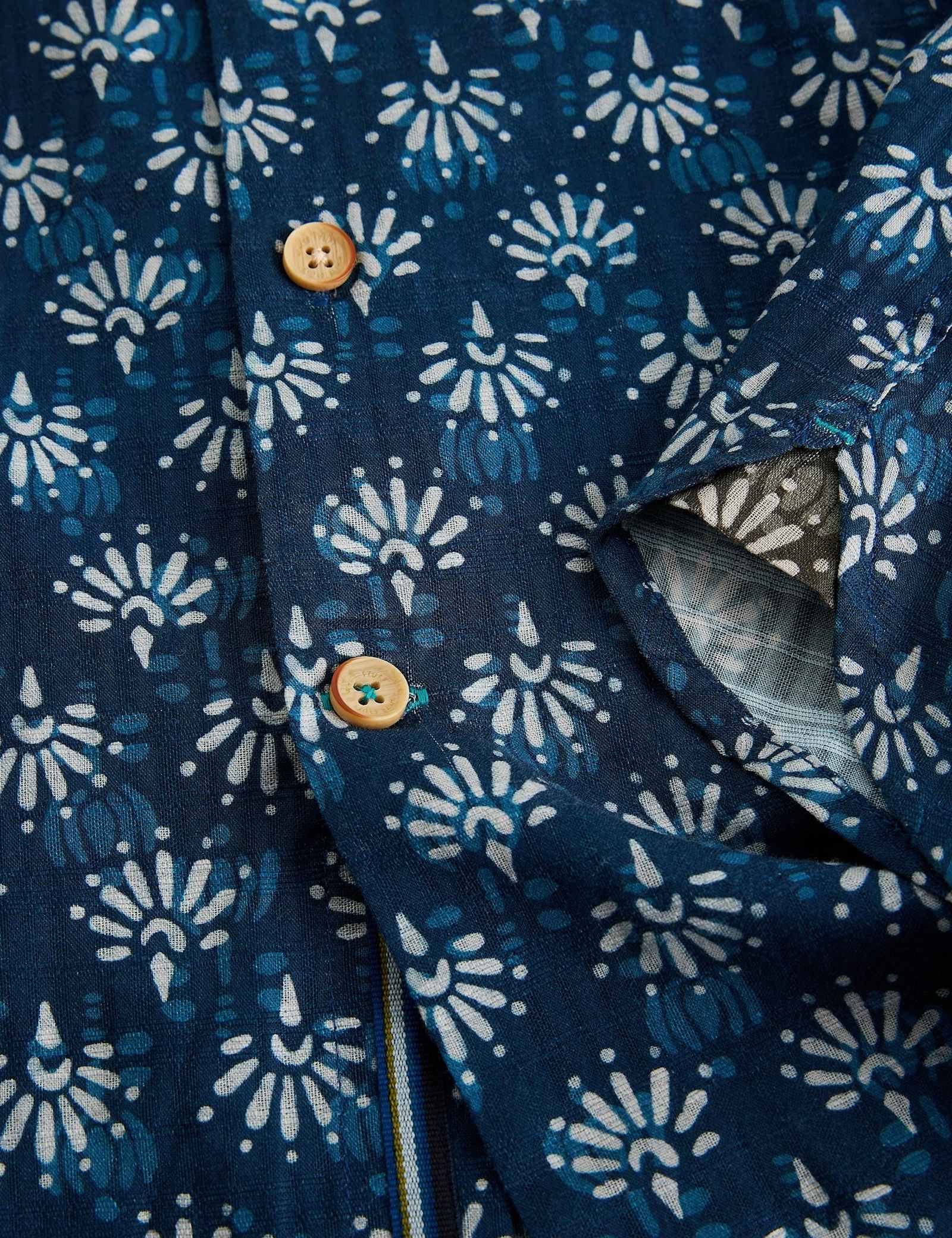 Pure Cotton Printed Short Sleeve Shirt - image 4