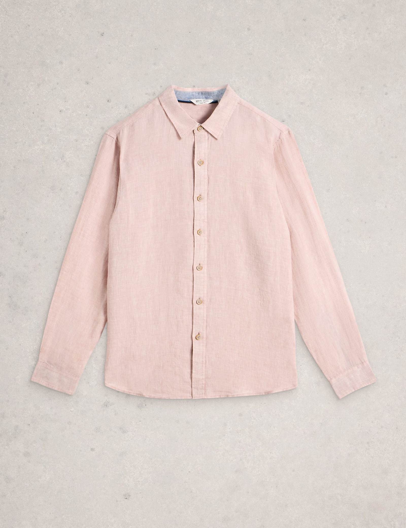 Regular Fit Pure Linen Shirt - image 1