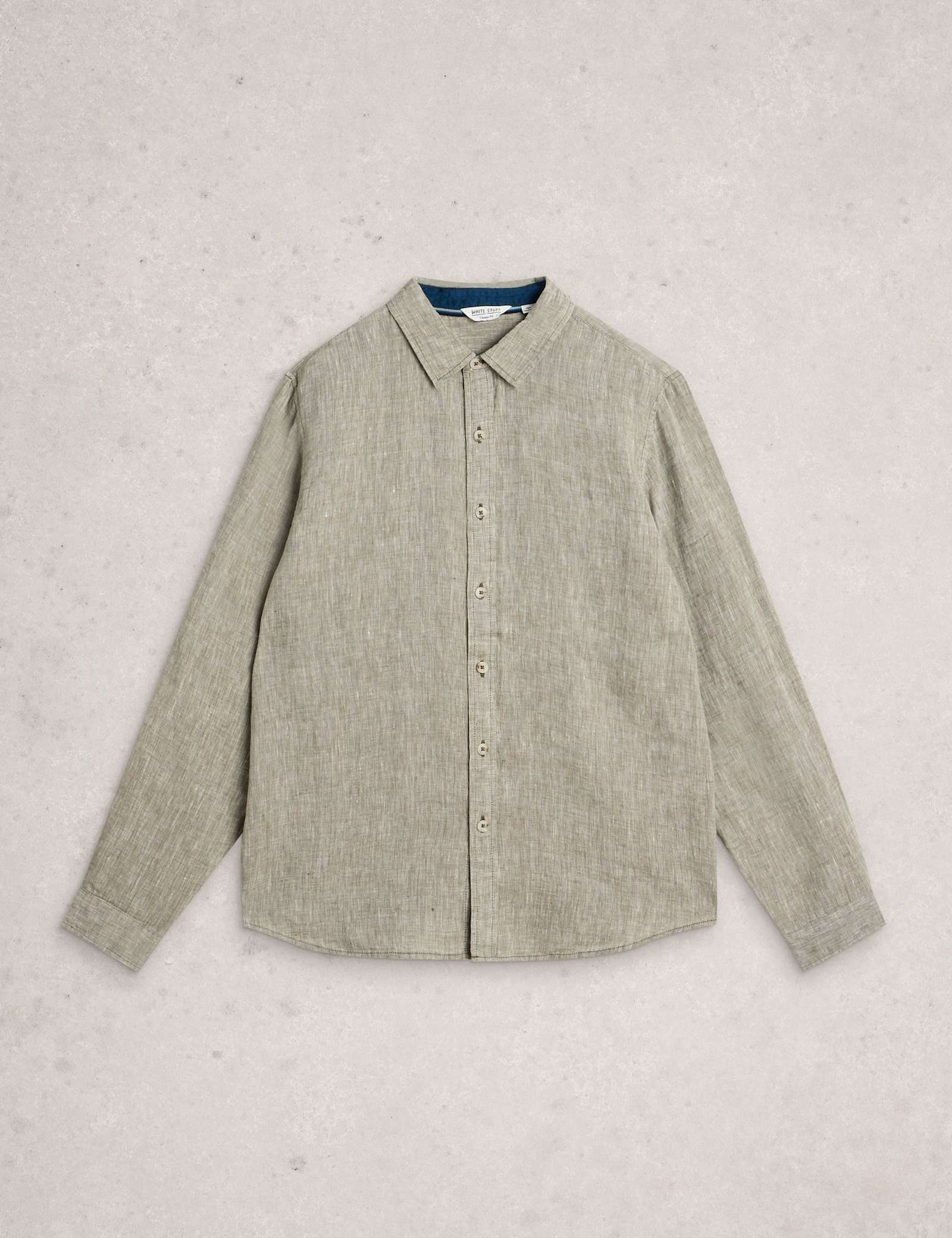 Regular Fit Pure Linen Shirt - image 2