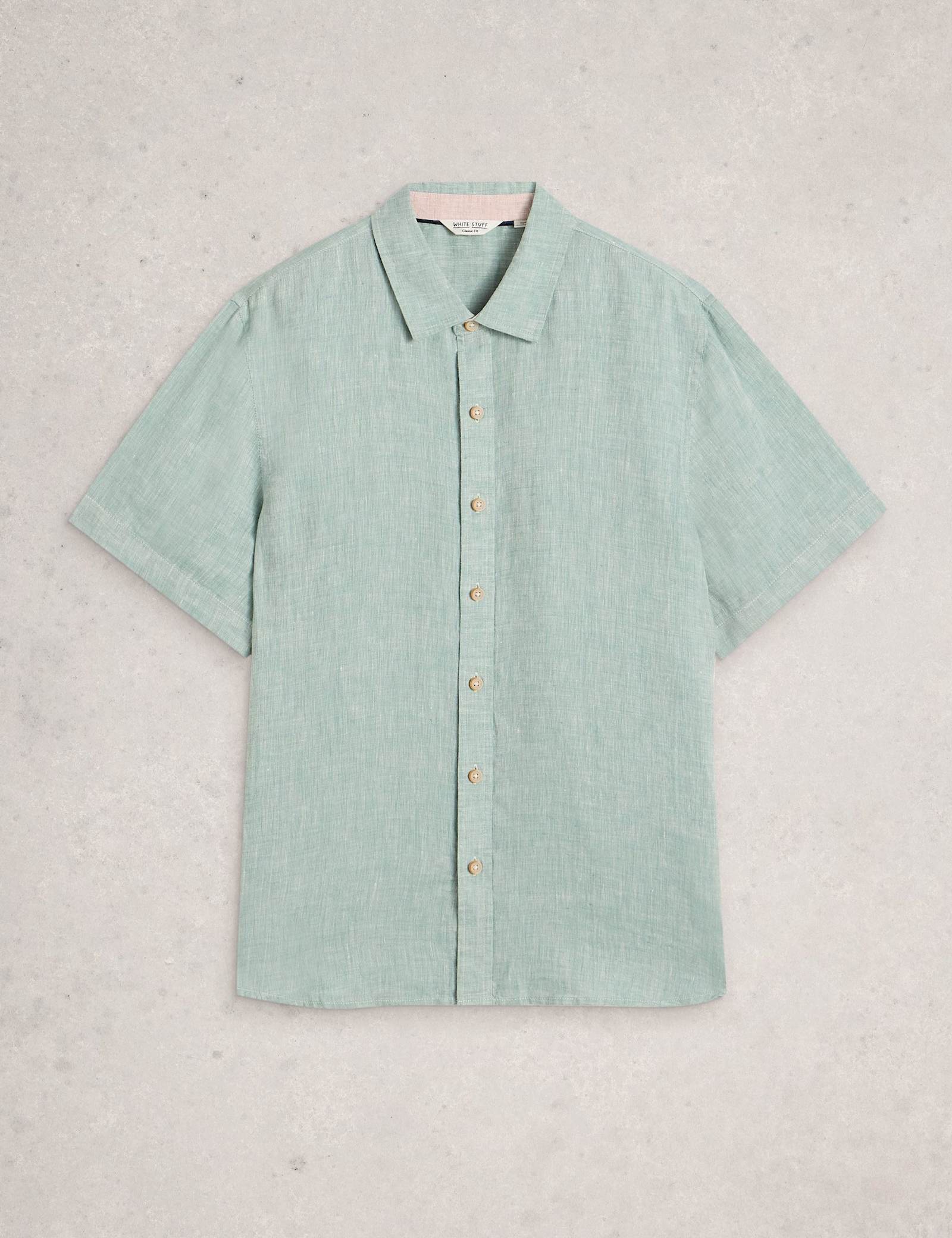 Pure Linen Short Sleeve Shirt - image 1