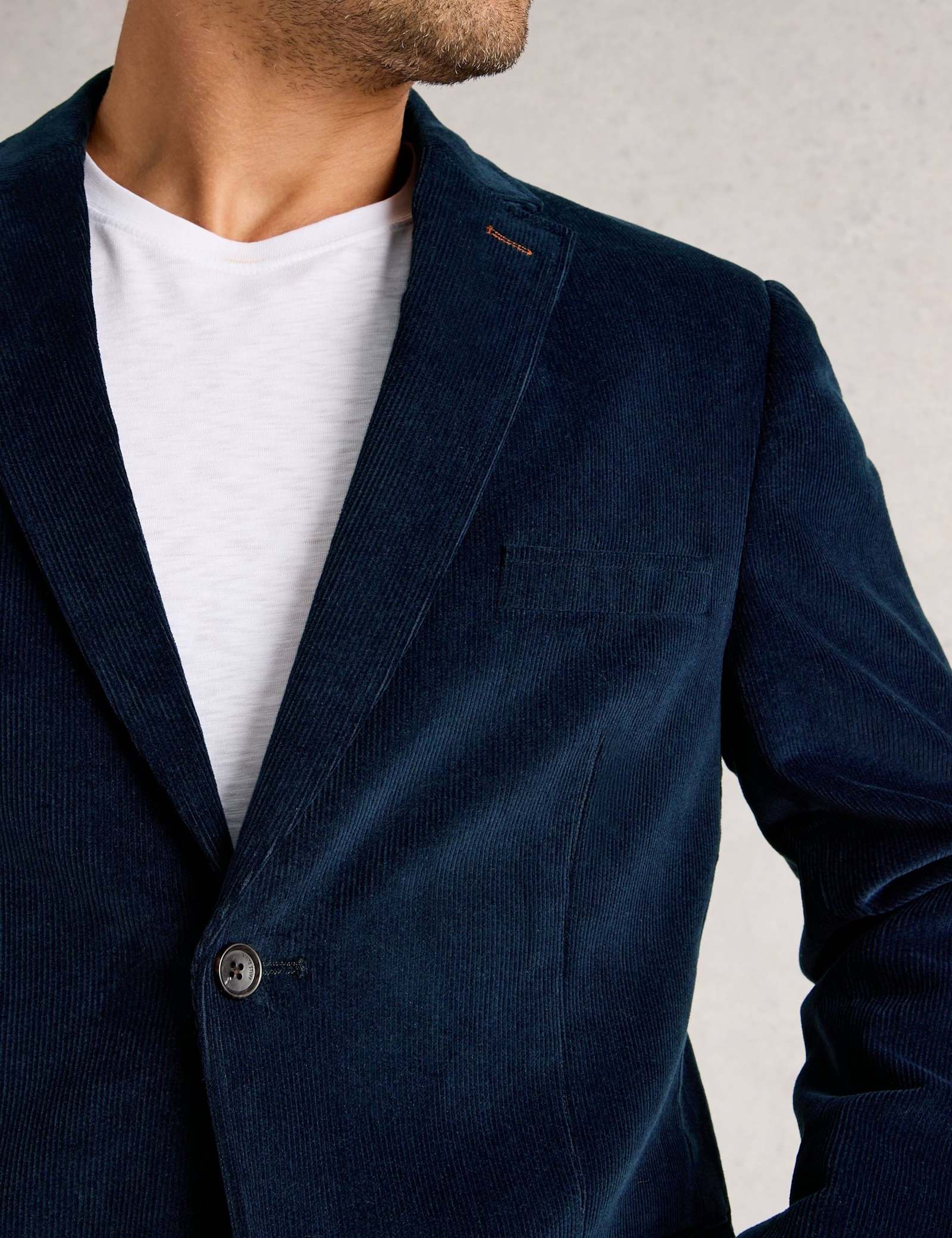 Regular Fit Corduroy Blazer - image 4
