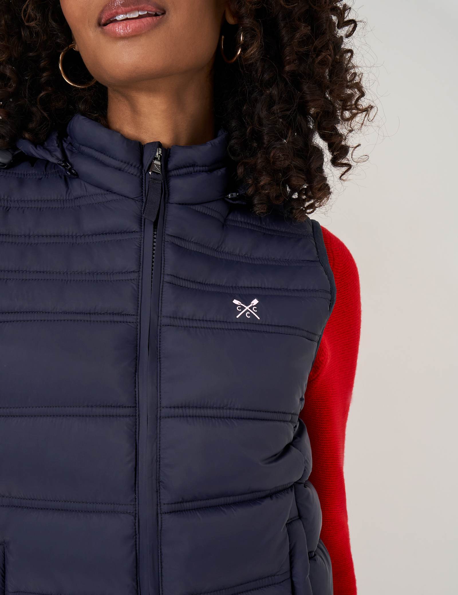 Lightweight Padded Hooded Gilet - image 3