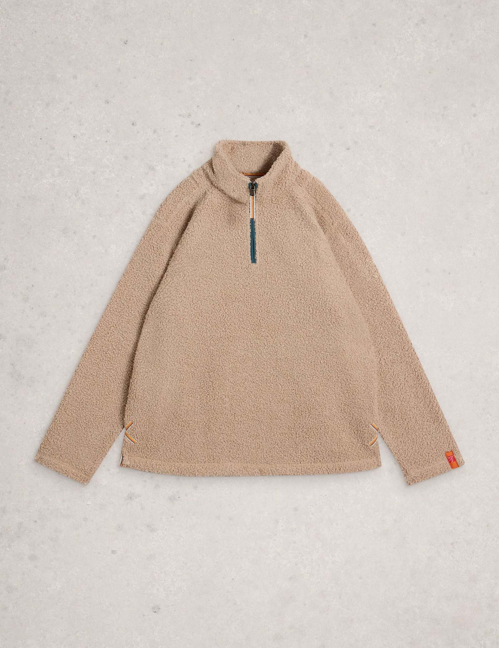 Borg Half Zip Sweatshirt - image 1