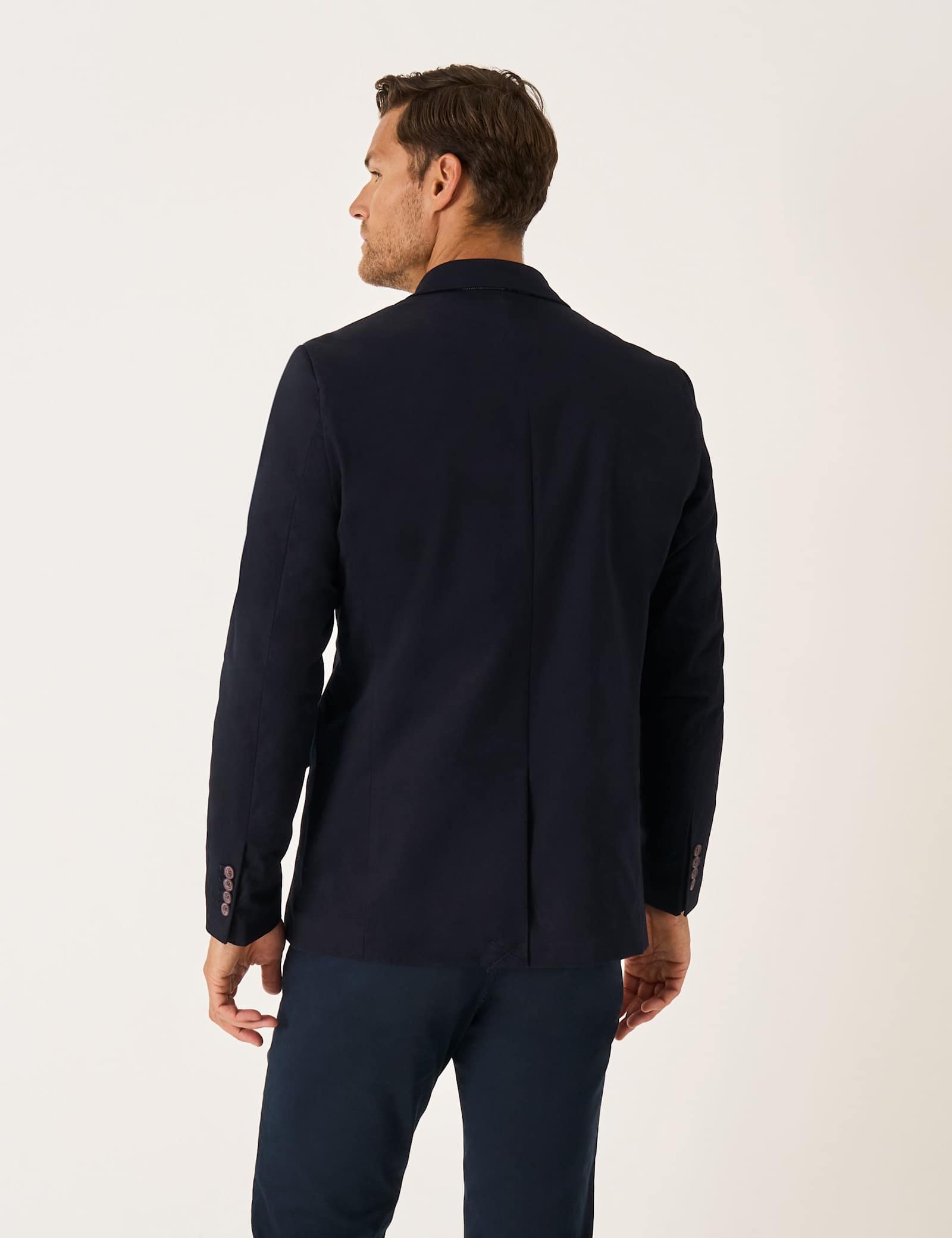 Regular Fit Cotton Rich Blazer - image 4