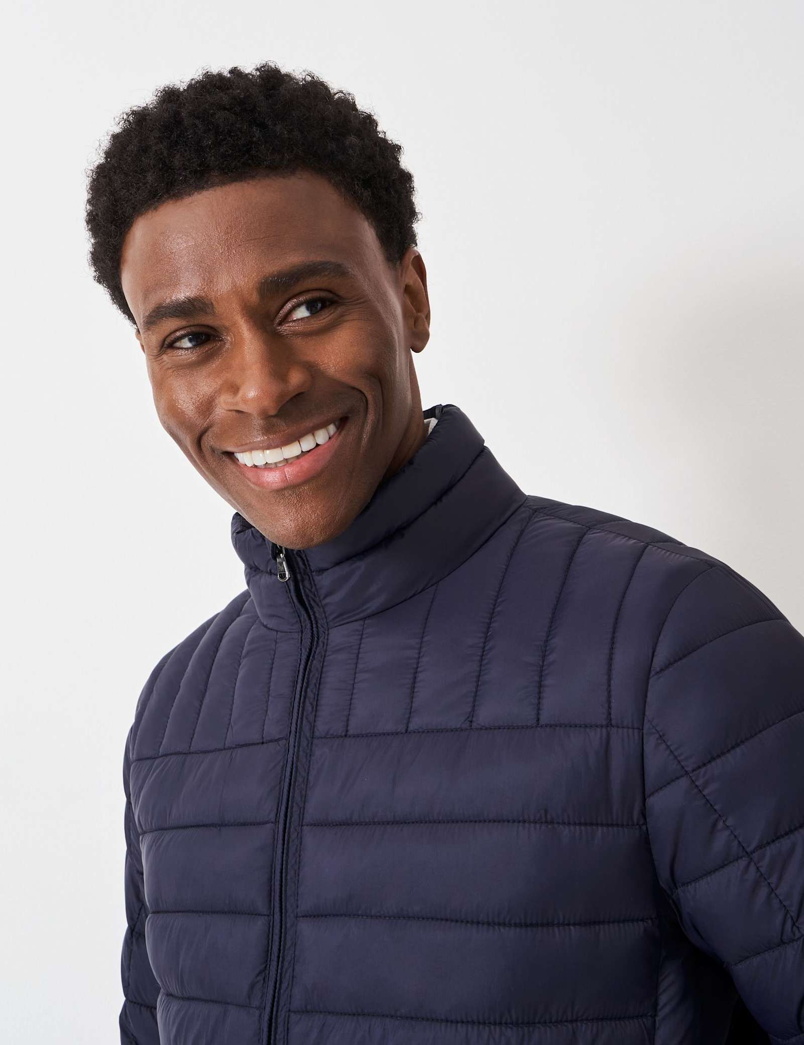 Padded Funnel Neck Puffer Jacket - image 3