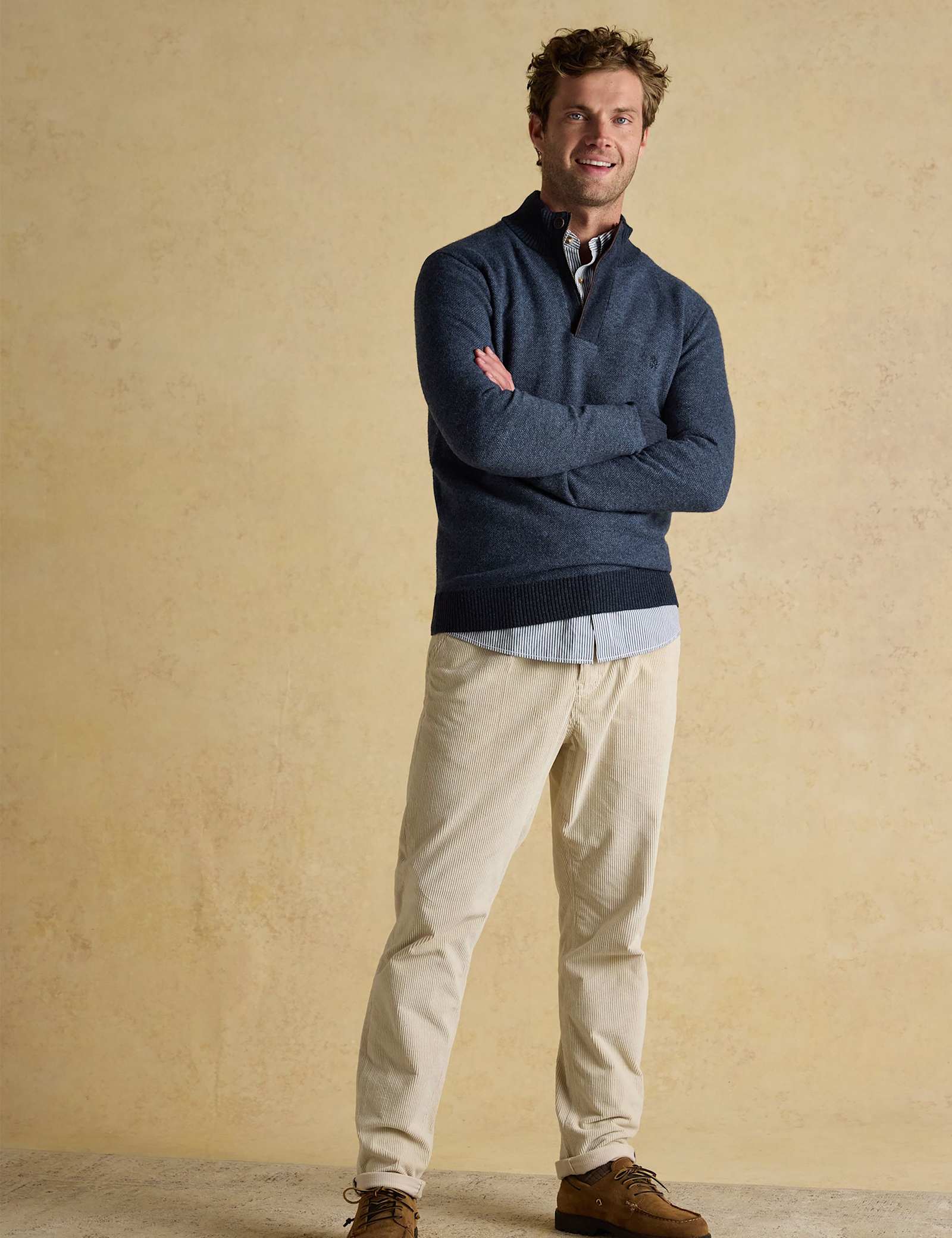 Wool Rich Half Zip Jumper - image 5