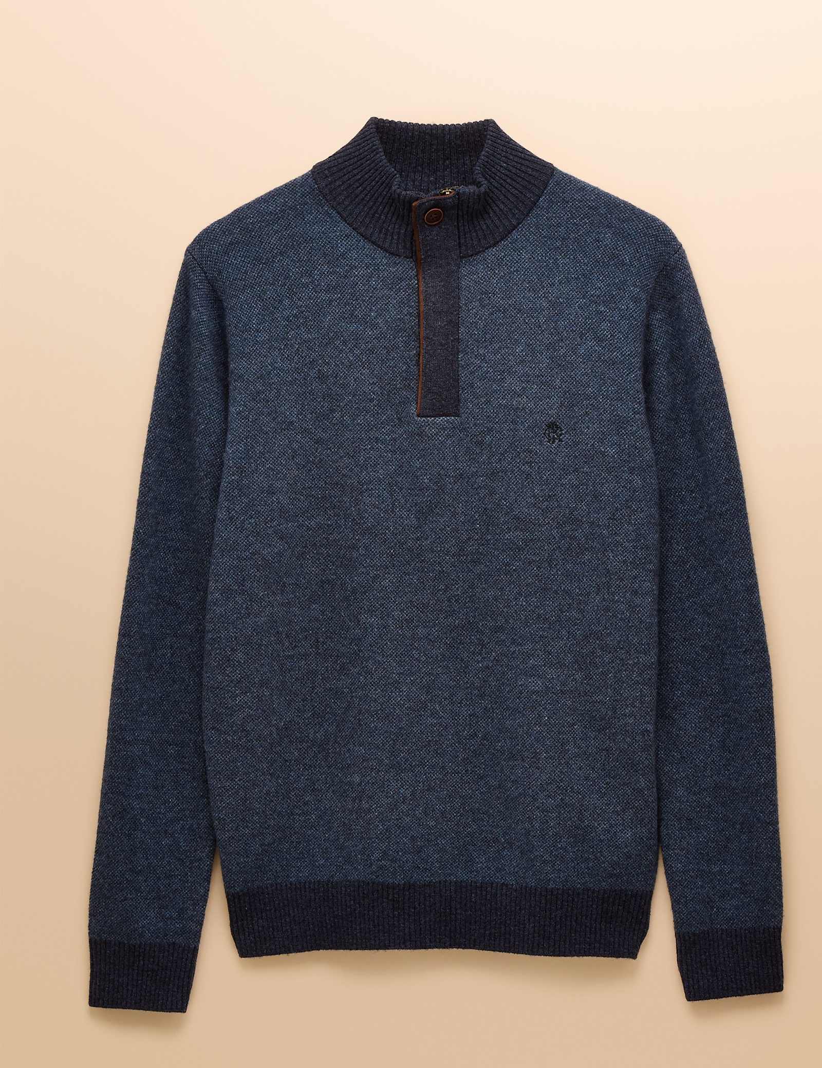 Wool Rich Half Zip Jumper - image 1