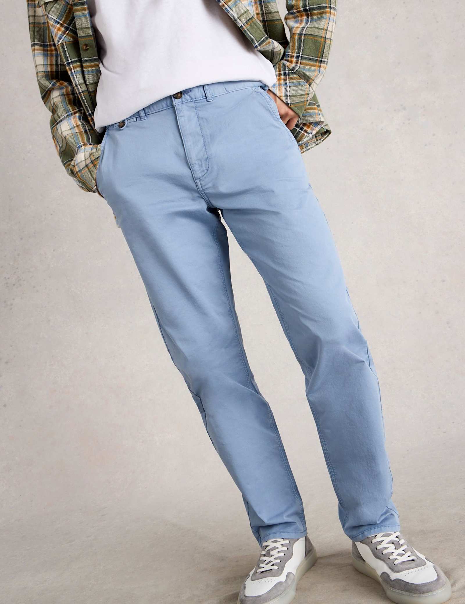 Regular Fit Cotton Rich Chinos - image 4